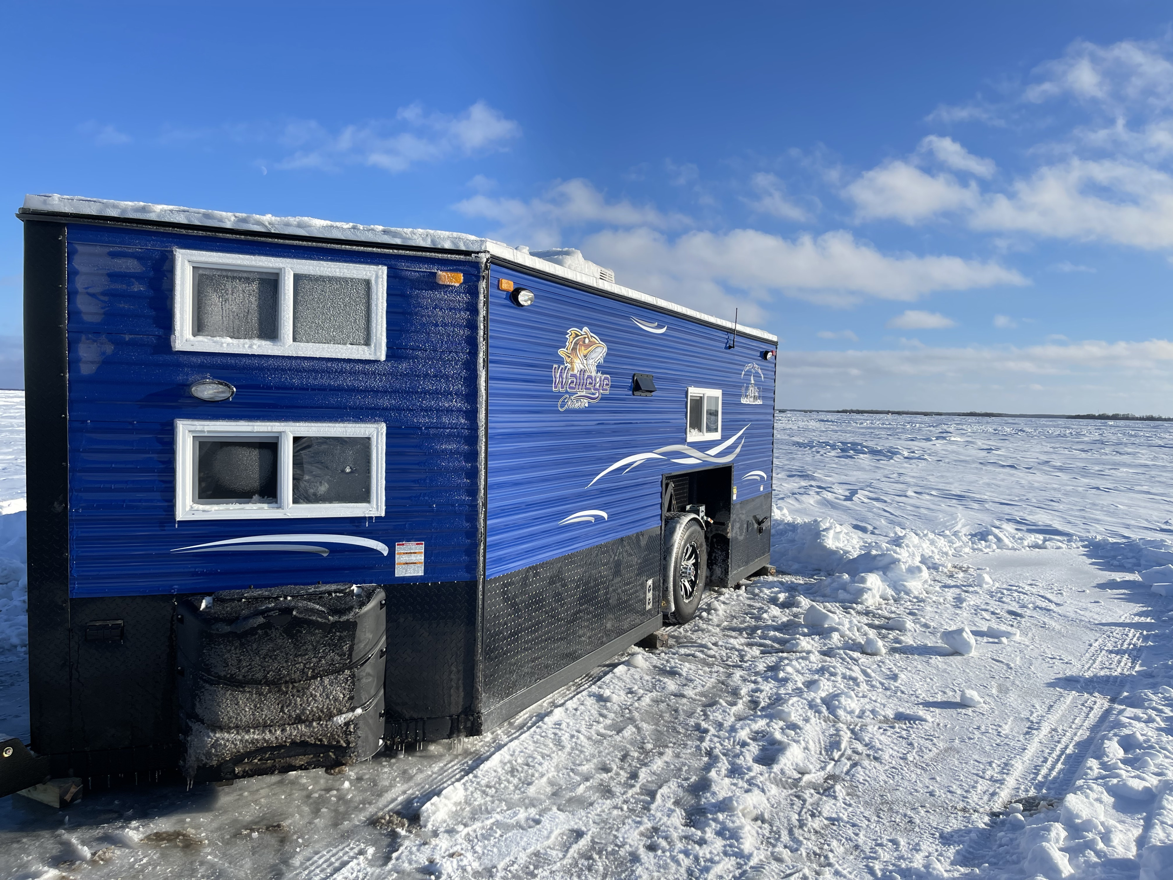 2023 Ice Castle Fish Houses Walleye Tracker Toy hauler Rental in East Grand  Forks, MN