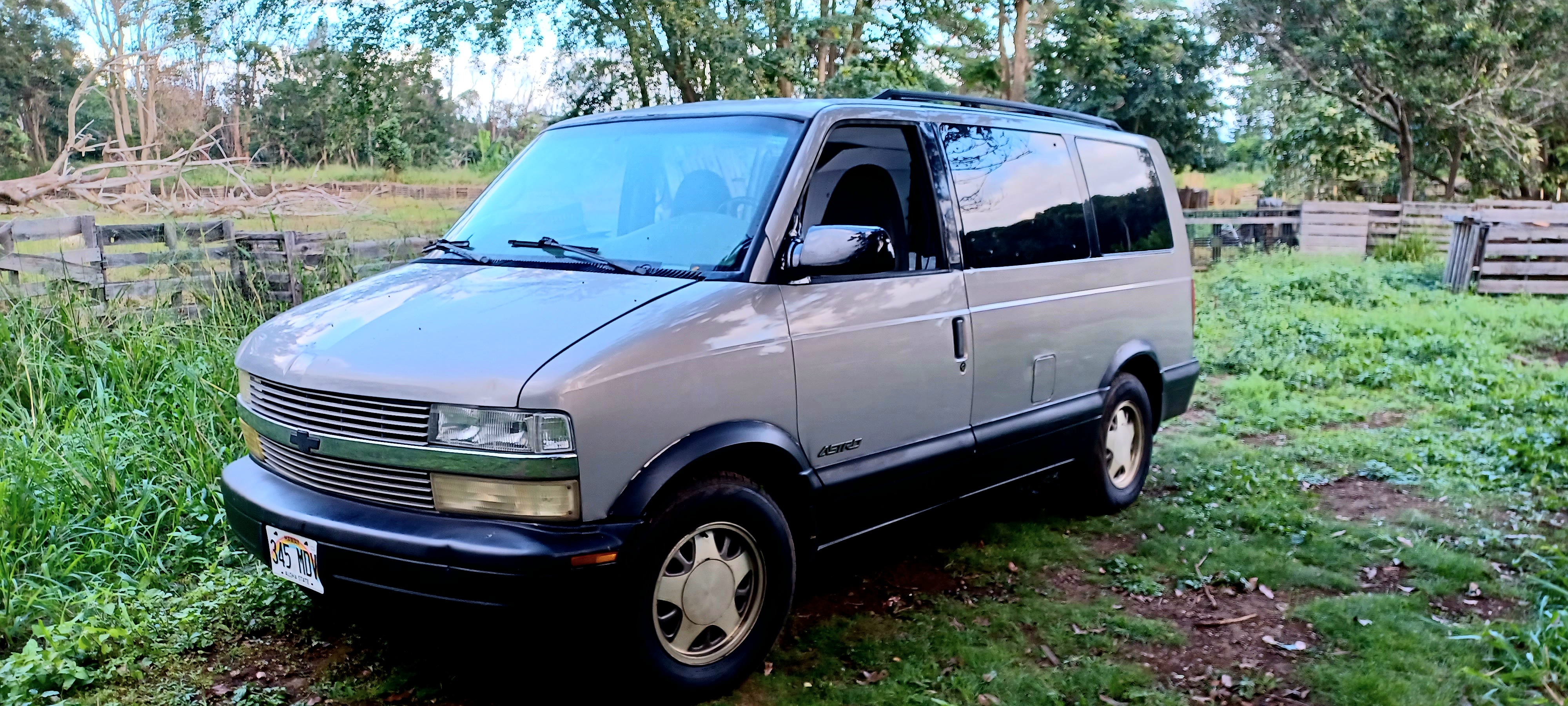 Chevy astro shop high top