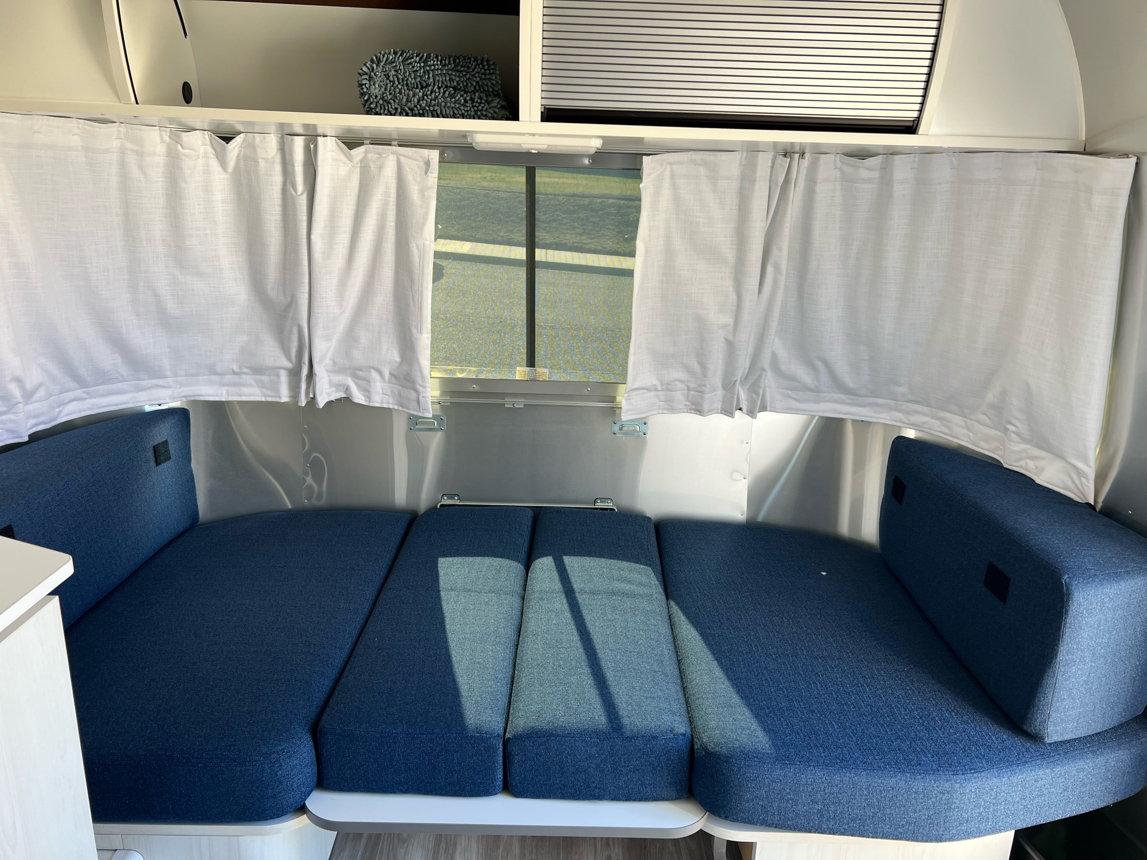 Fits one adult or 2 small children.. Airstream Bambi 2023