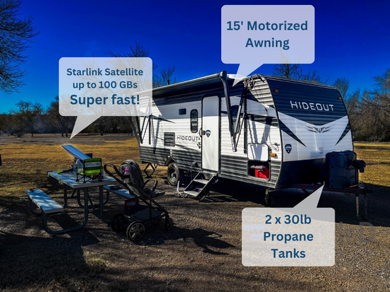 Travel trailer RV Rental 
