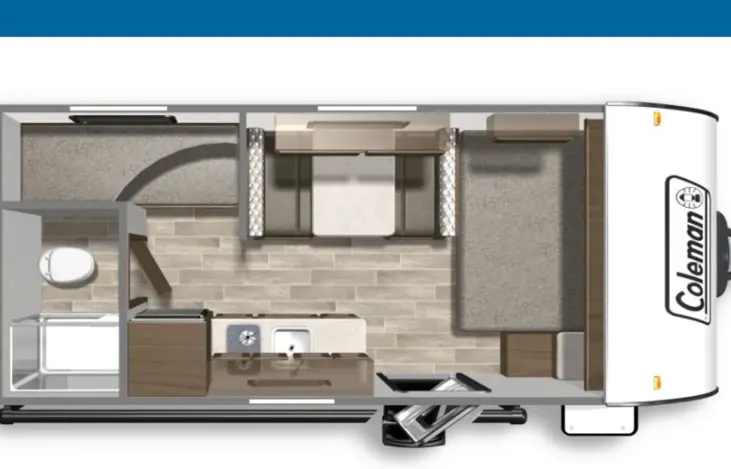 Travel trailer RV Rental 