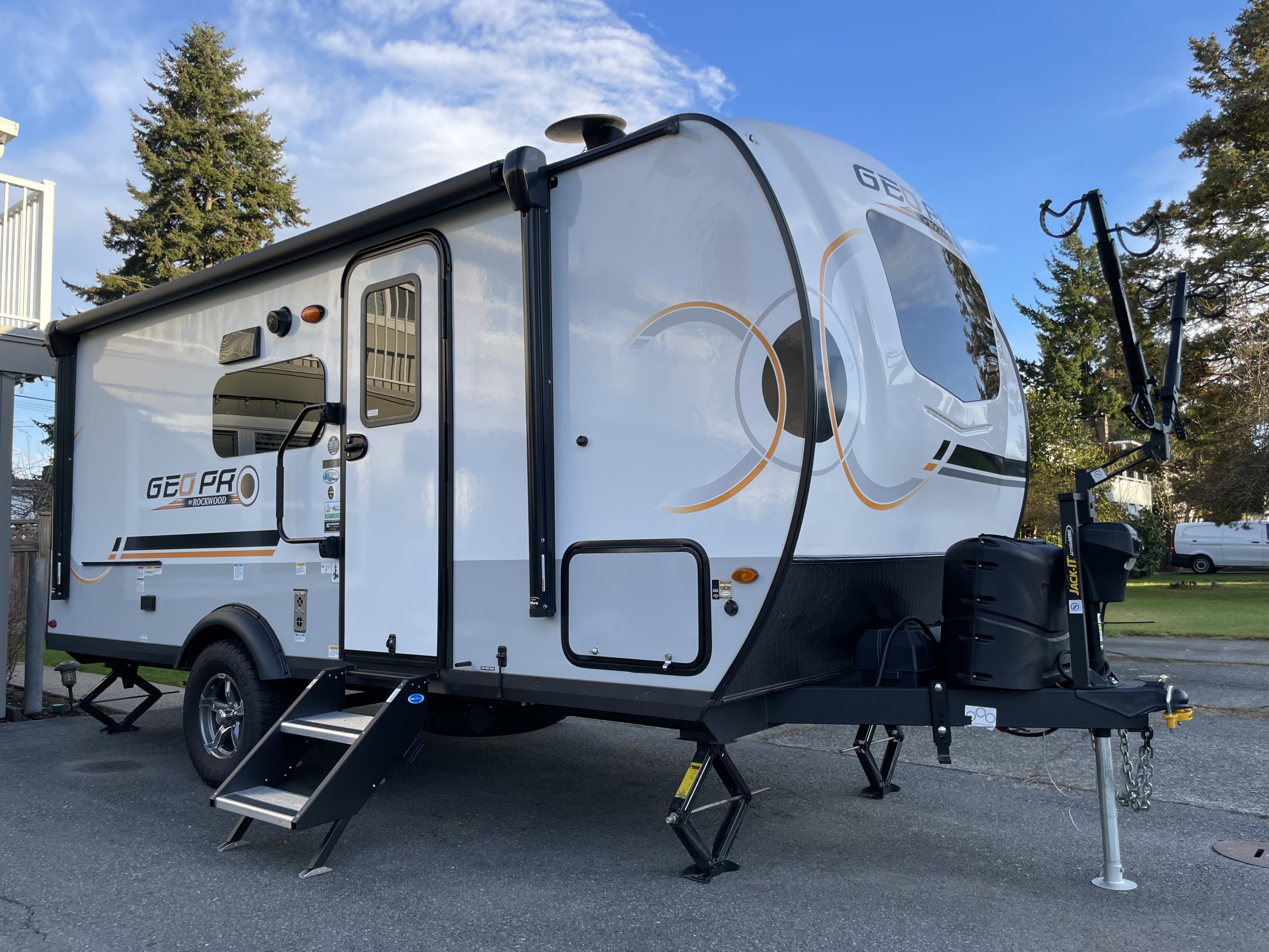 Ricardo’s 2022 Forest River Rockwood Geo Pro 19bh “bunkhouse”