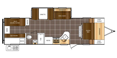 Travel trailer RV Rental 