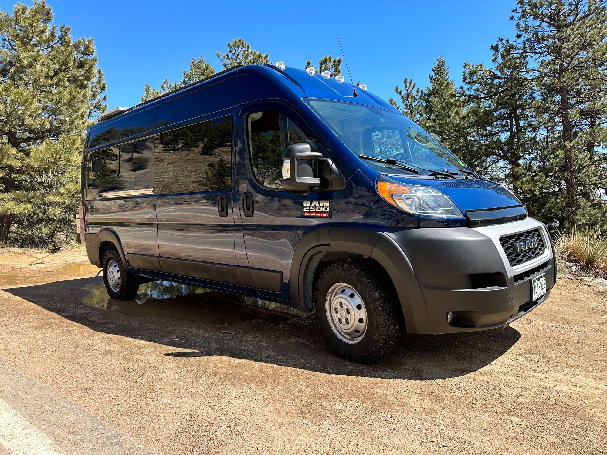 Blue Spruce- 2021 Ram Promaster. Summer ready. Lots of extras