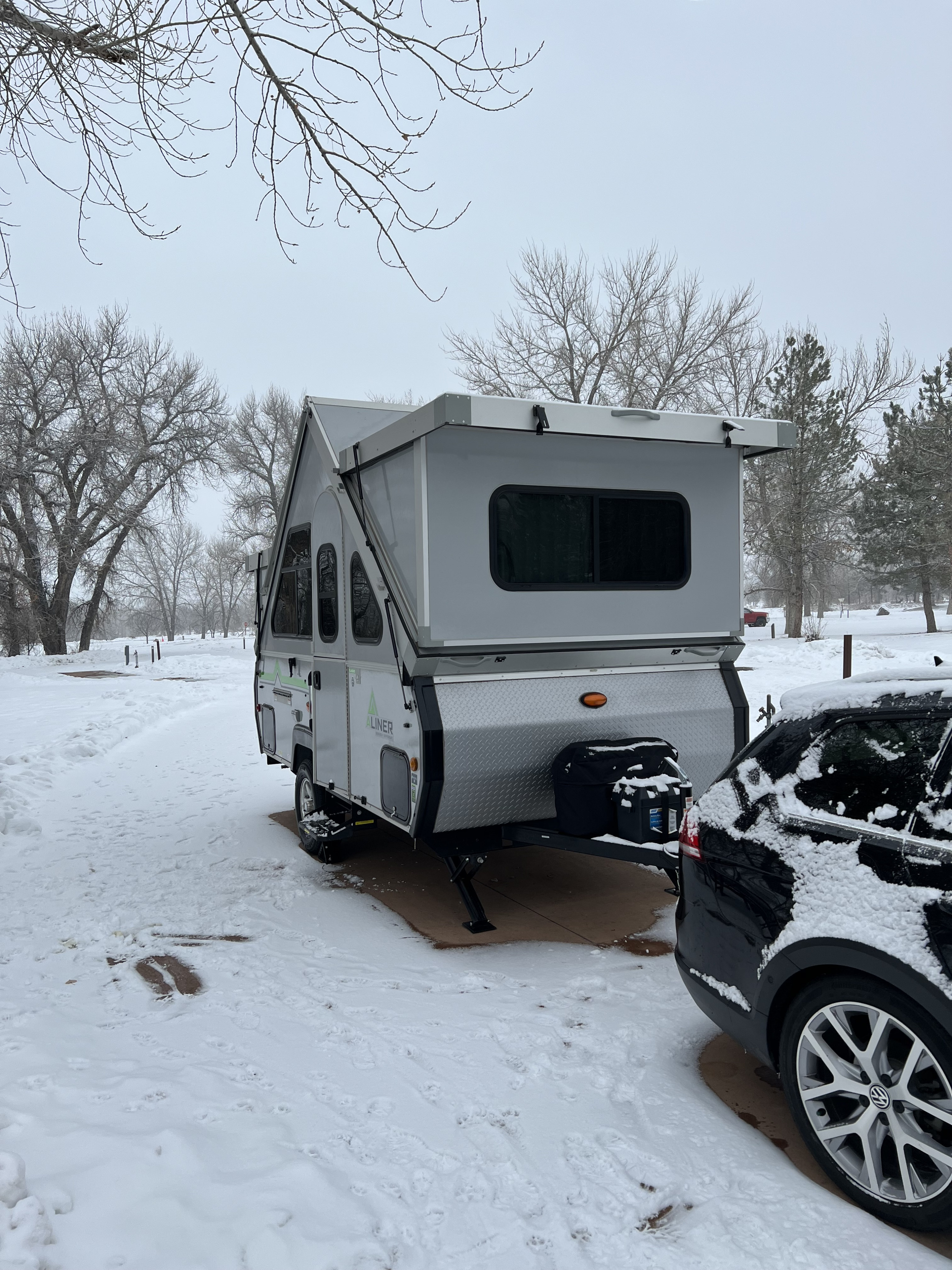2022 Aliner A-Liner Classic 2 hard dormers easy tow