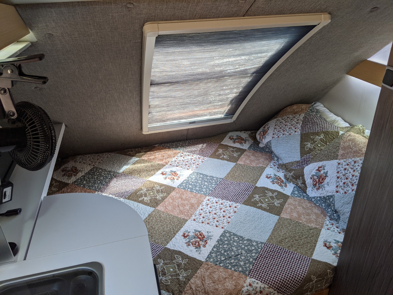 Froli Spring System with 4" Mattress (standard), Plus an additional 2" Gel Foam Mattress. nuCamp T@B 2018