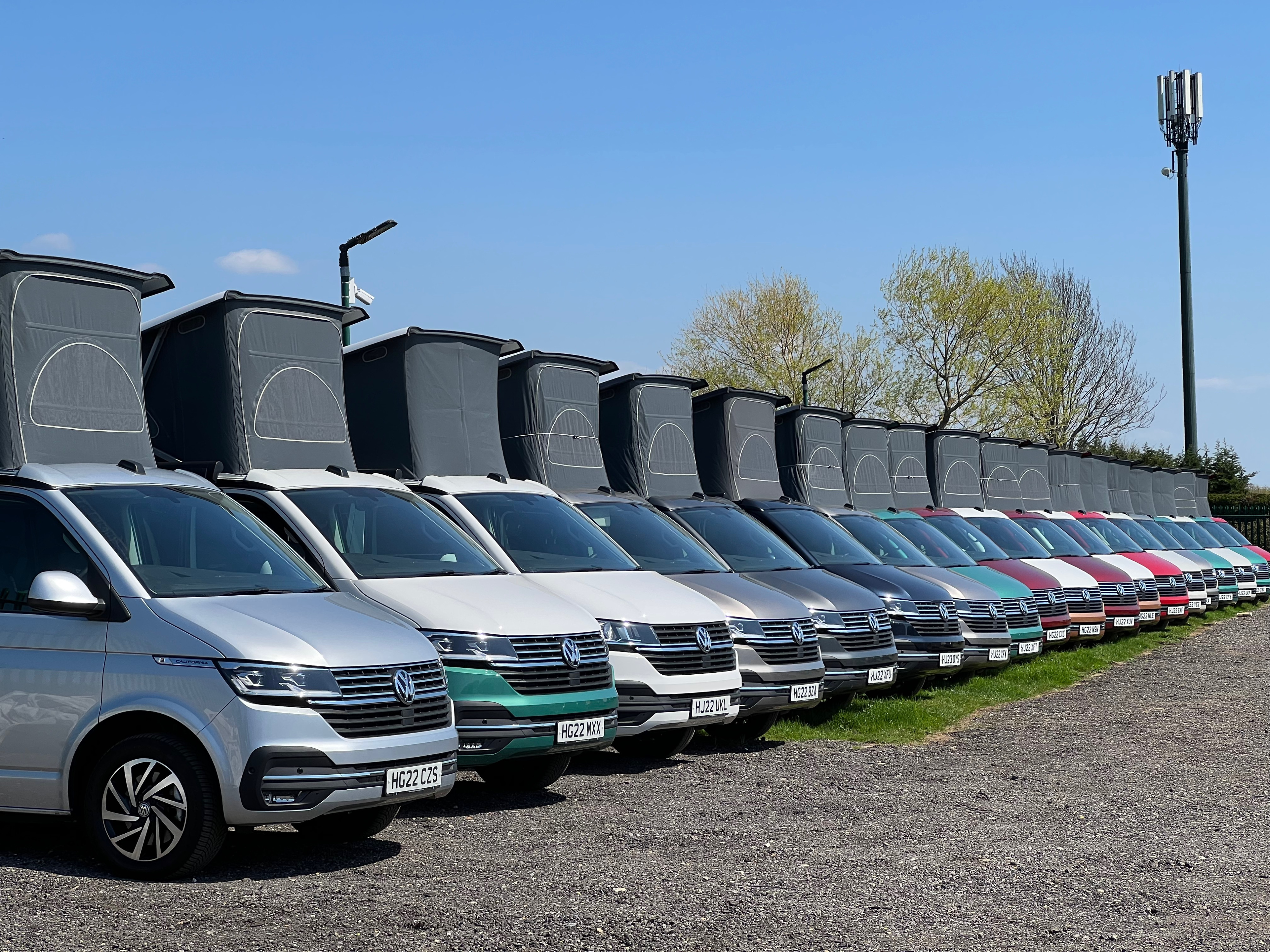 2022 Volkswagen T6.1 California Ocean Camper van Rental in