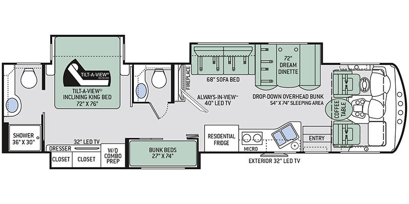 Class A RV Rental 