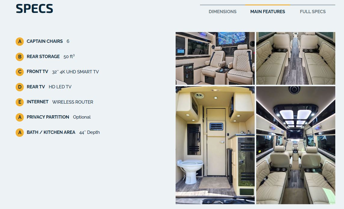 Class B RV Rental 