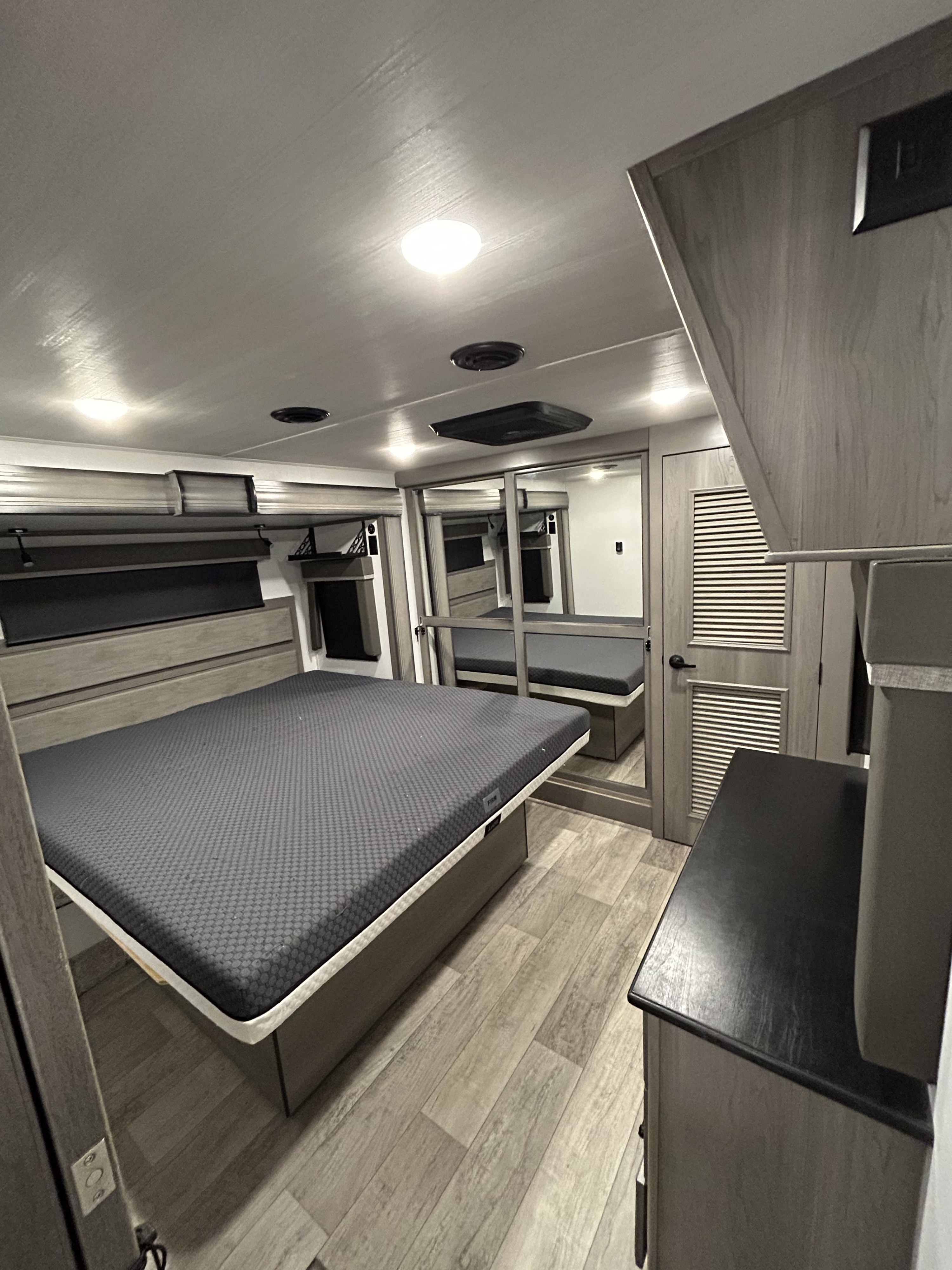 Bedroom. Keystone RV Montana 2022
