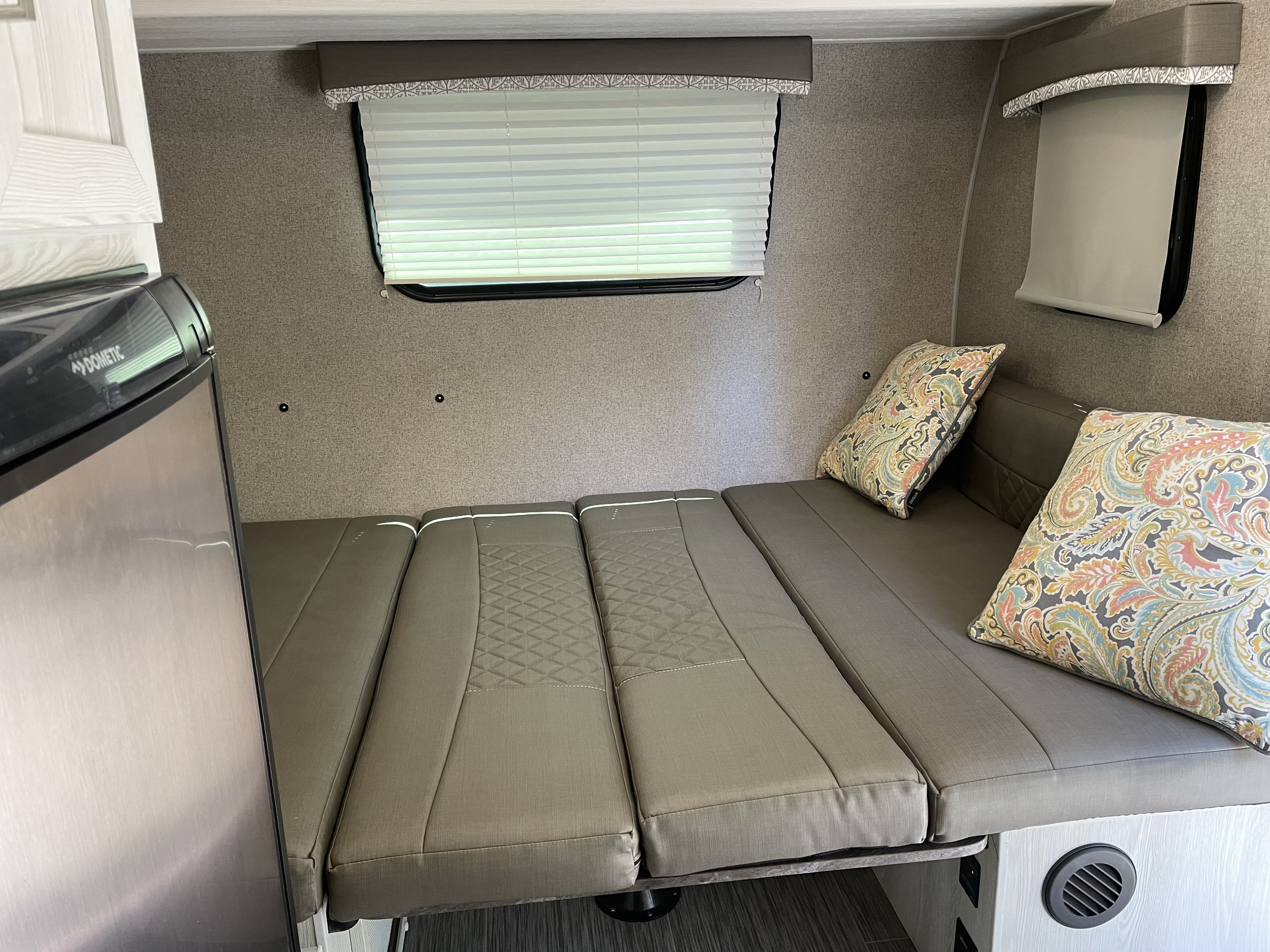 Don't let it fool you, this bed is COMFY!. Forest River Rockwood Geo Pro 2020