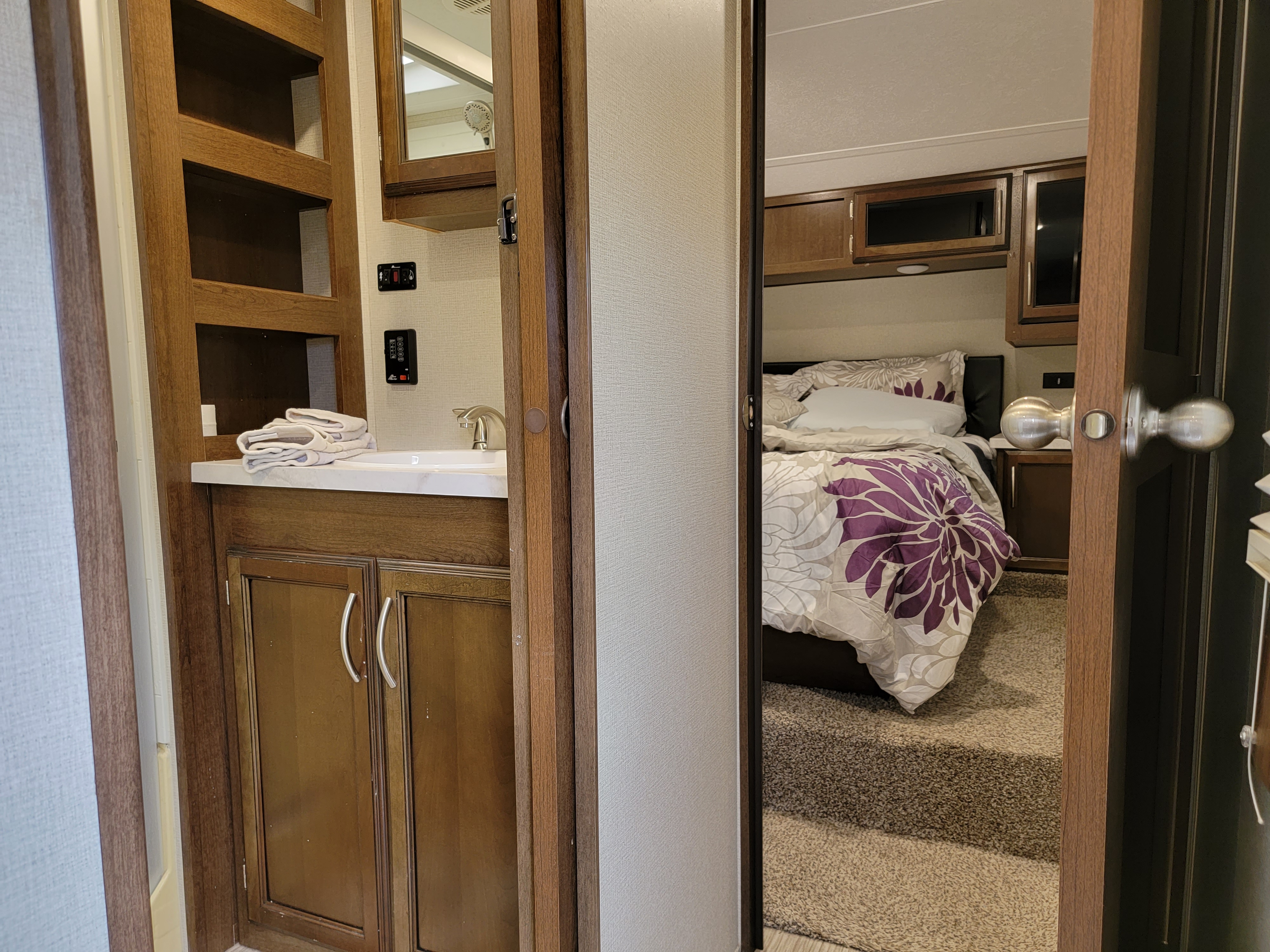 Hallway to master bedroom and main bathroom. Forest River Other 2018