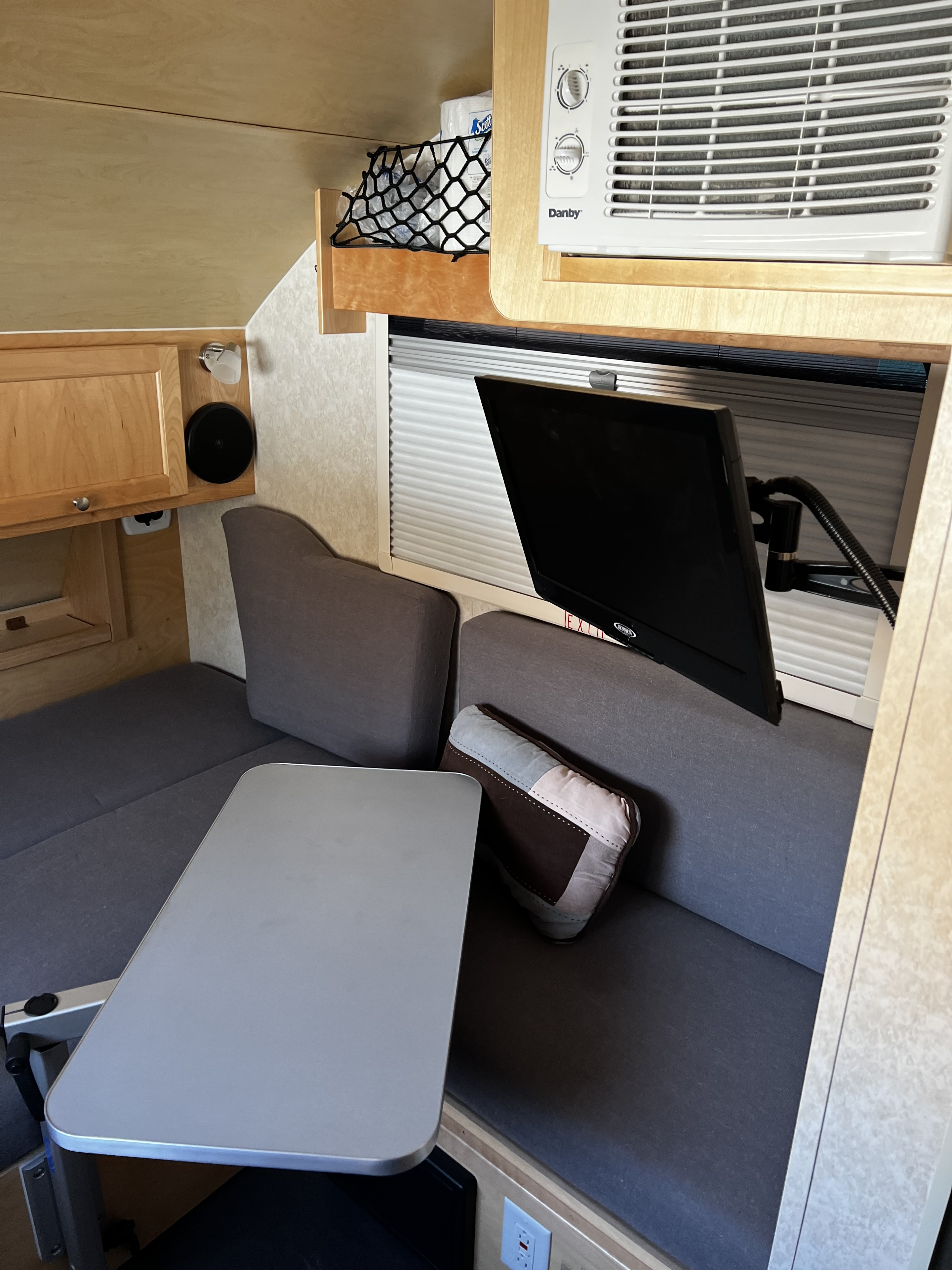 The Couches turn into a king size bed. Little Guy Tab 2017