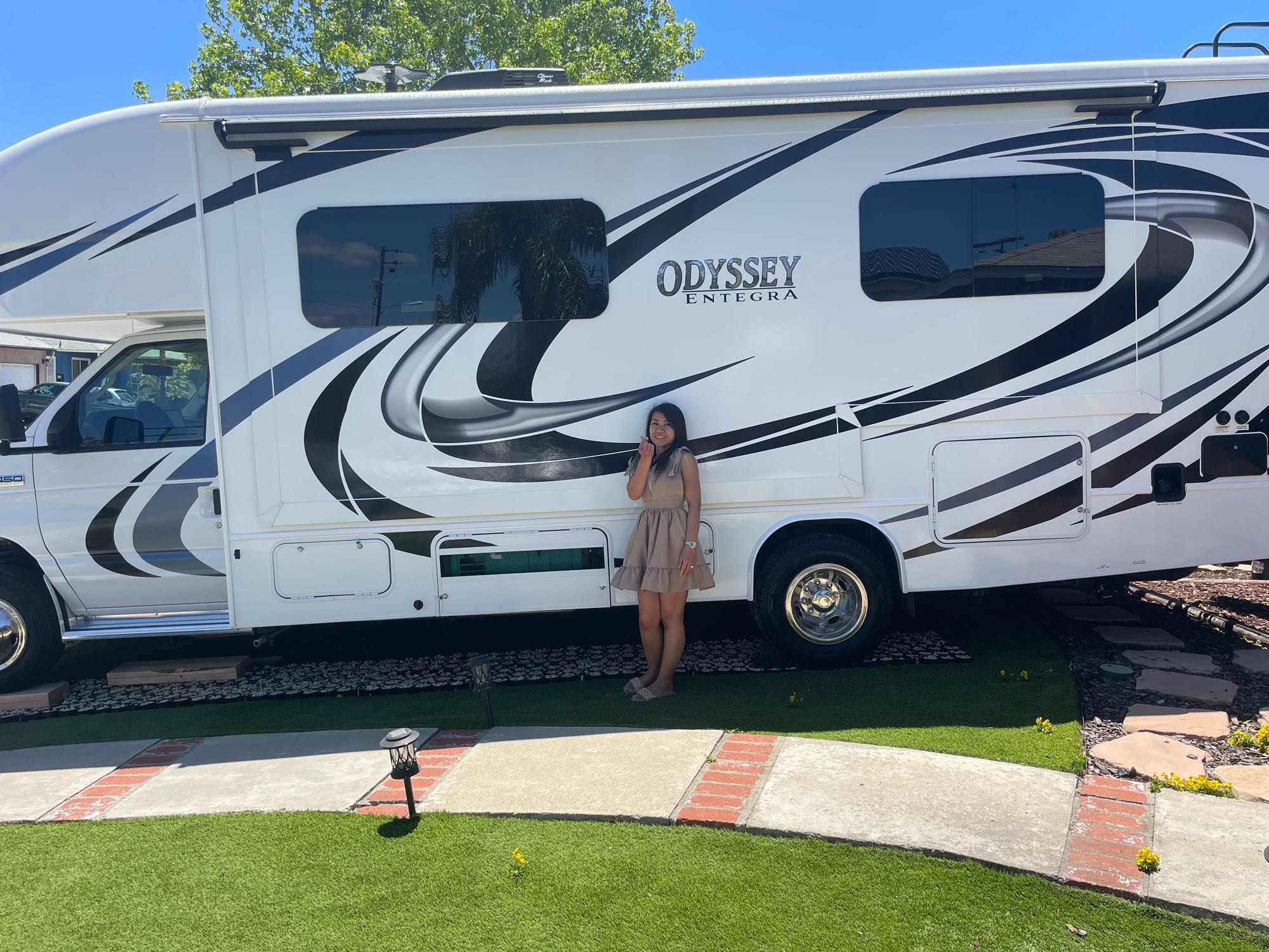 * 200 miles/day* 2021 Entegra Coach Odyssey 24’