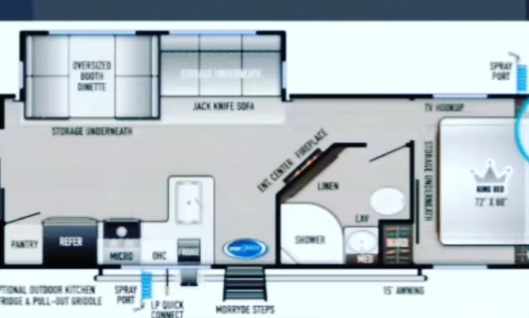 Travel trailer RV Rental 