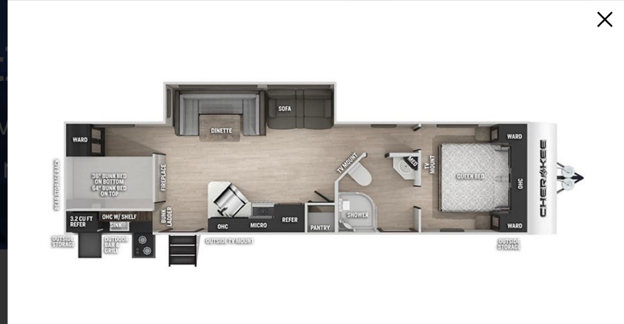 Travel trailer RV Rental 