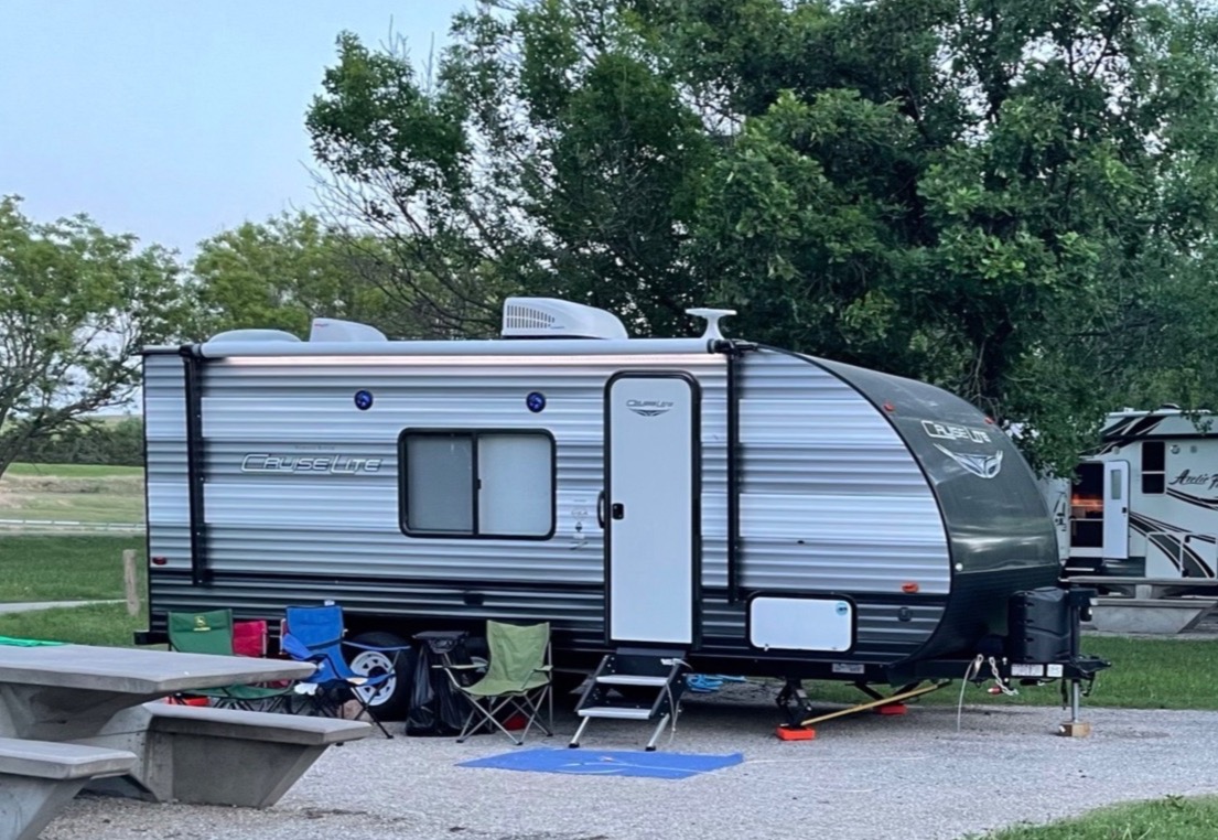 Big family fun in a compact, cozy camper!