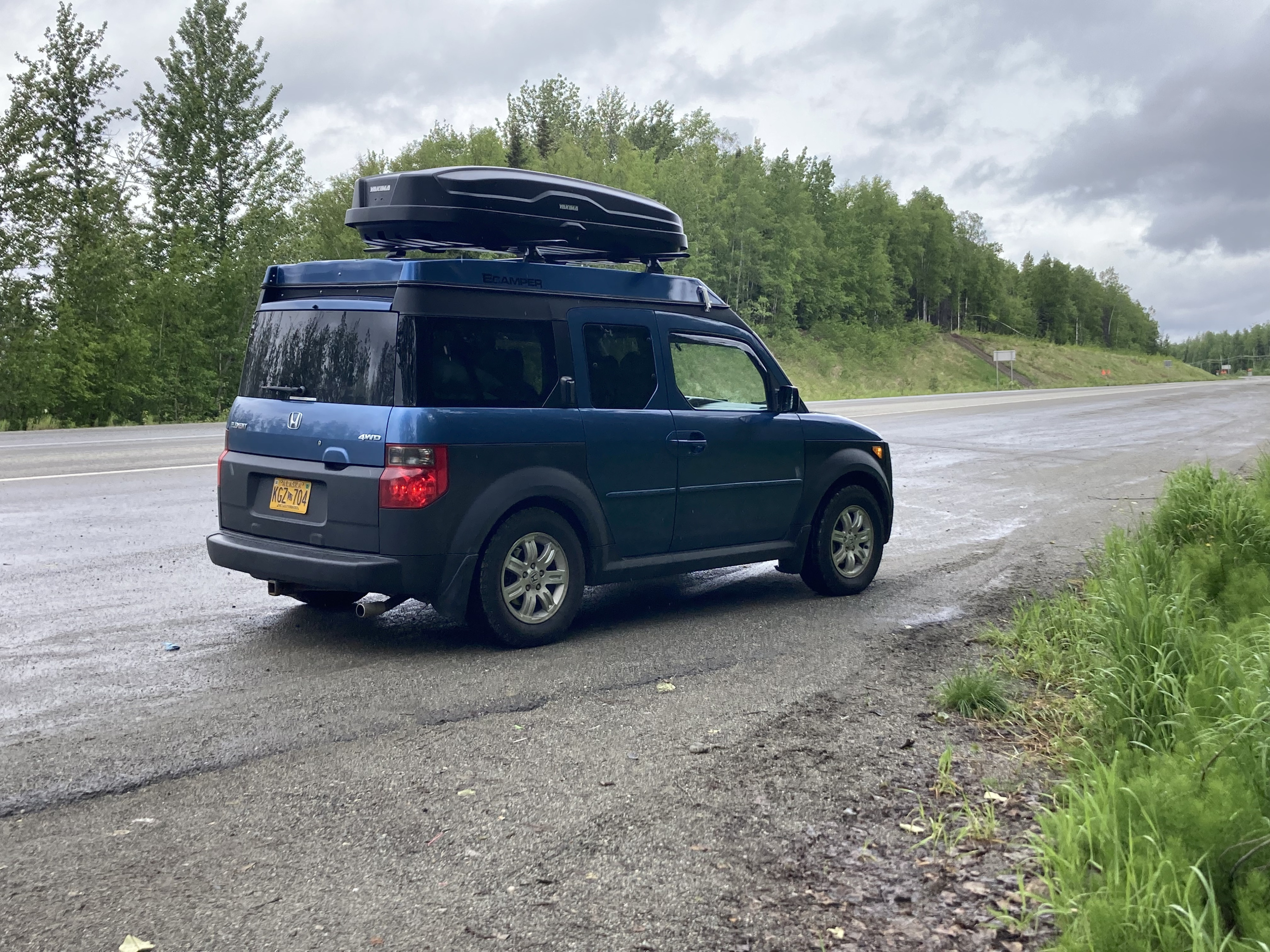 Reviews | 2008 Honda Element Camper van Rental in Anchorage, AK