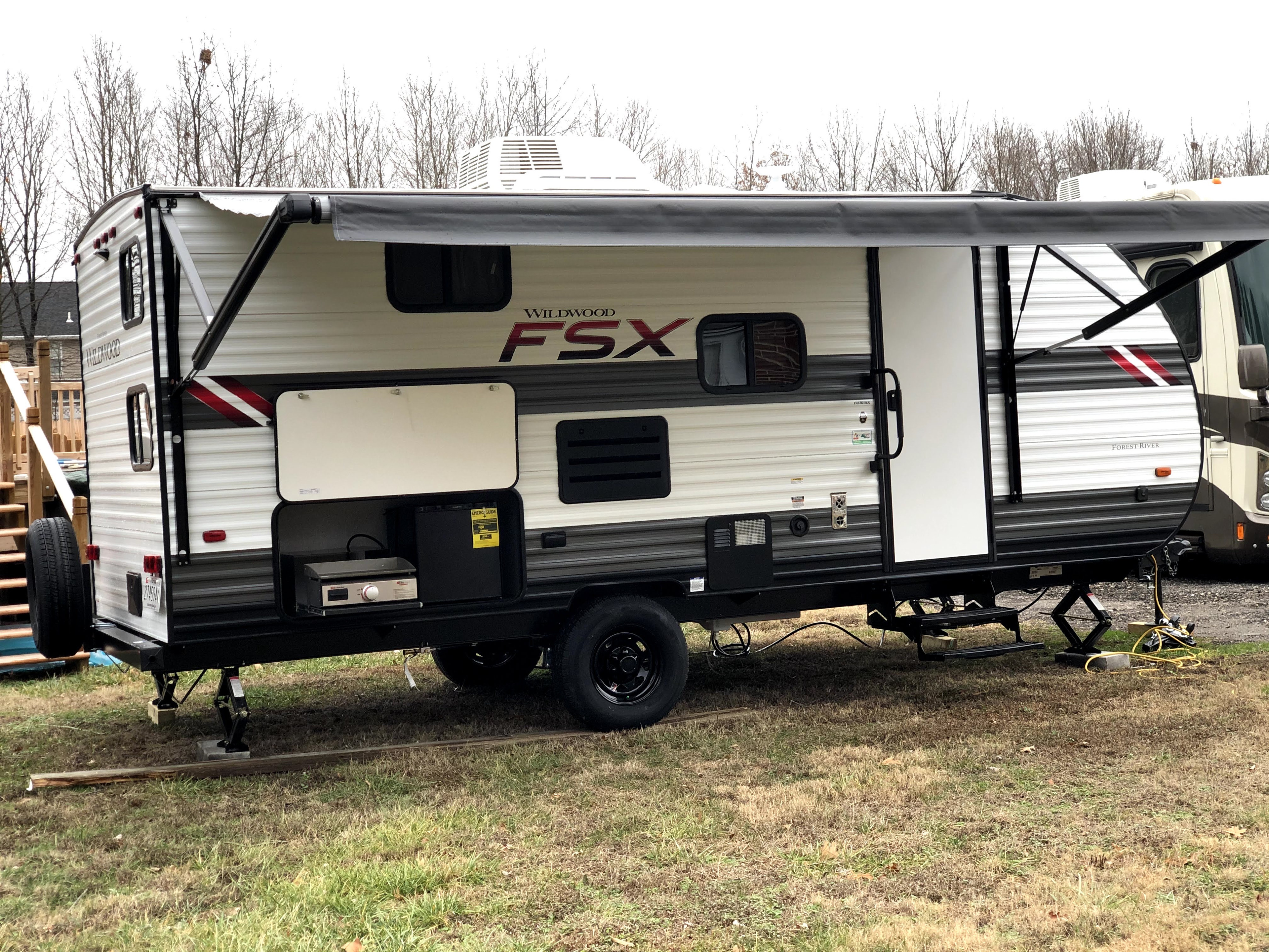 2020 Forest River Wildwood FSX under 5000 and able to pull it with your SUV