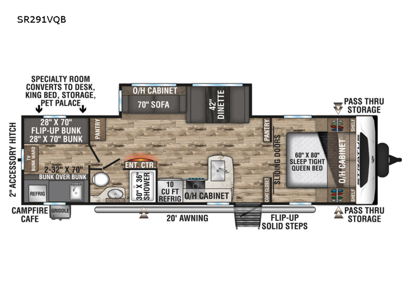 Travel trailer RV Rental 