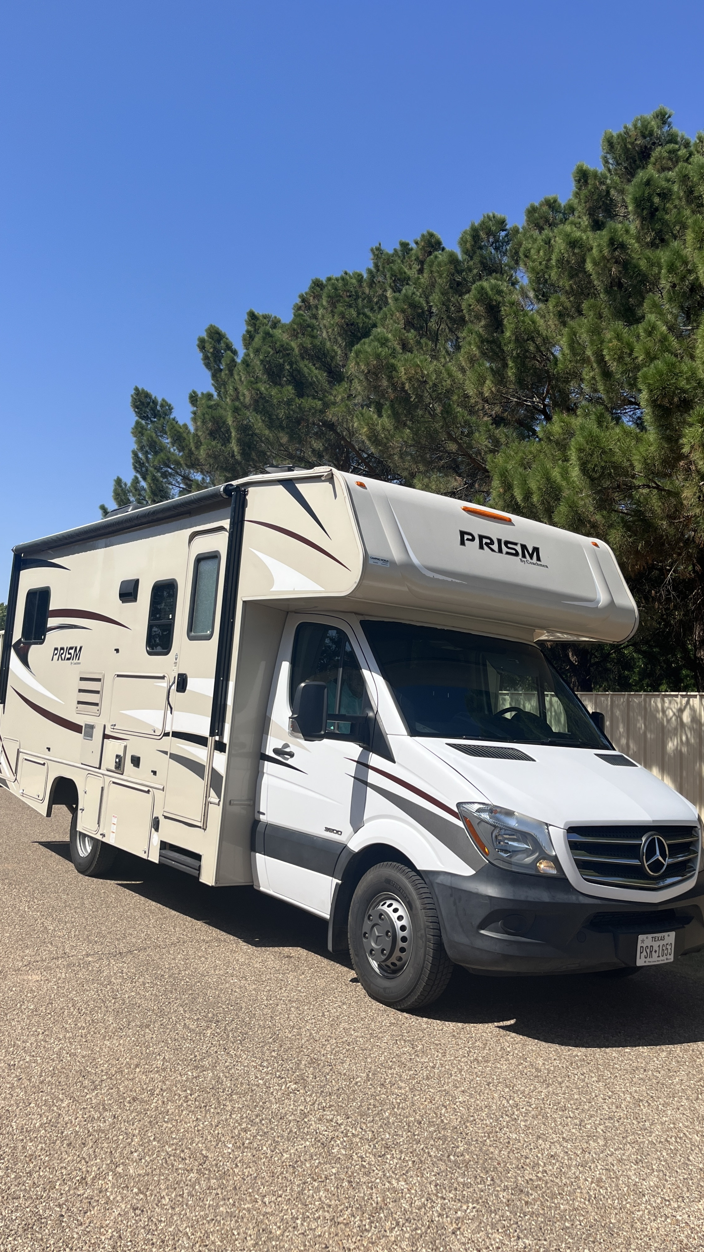 2018 Forest River Coachmen Prism; Mercedes 3500 Engine; Easy to manuever.