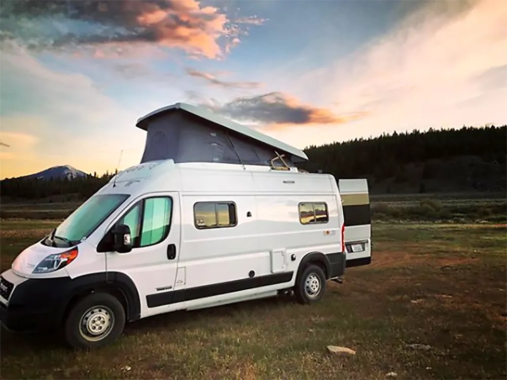 Family and Dog Friendly 2023 Winnebago Solis with Pop-up Top