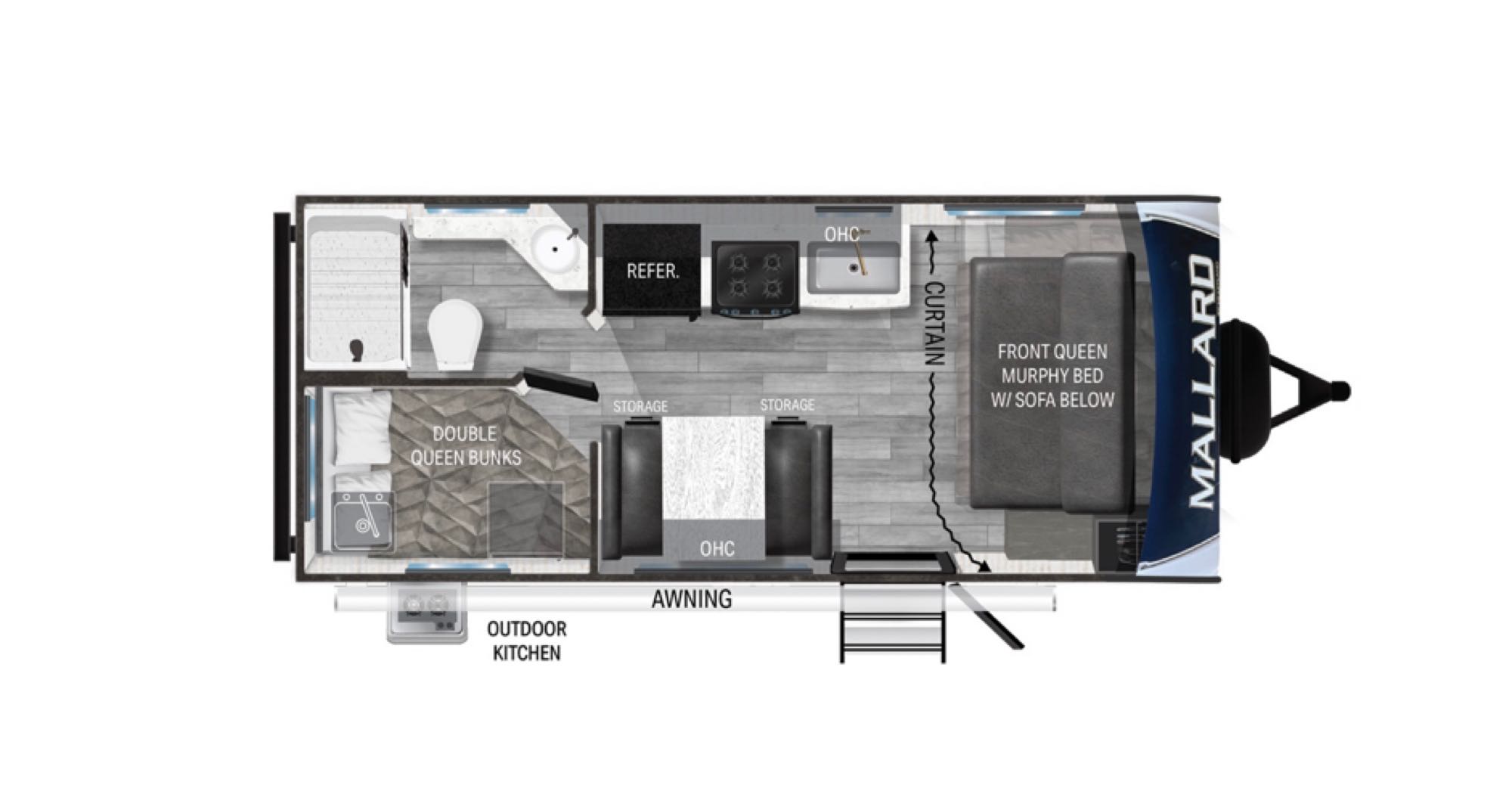 Travel trailer RV Rental 