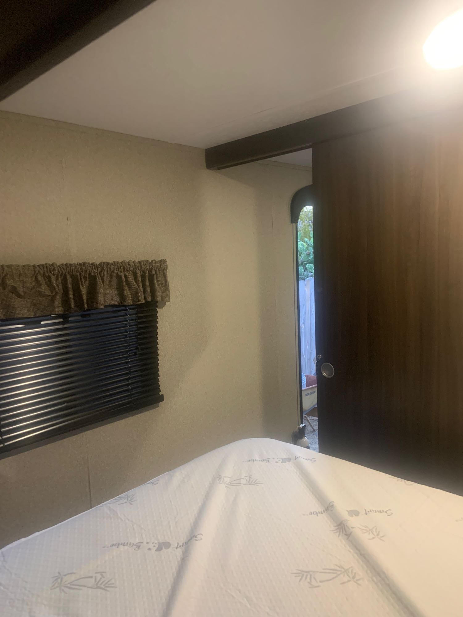 Looking out of the master bedroom. . Keystone Springdale 2020