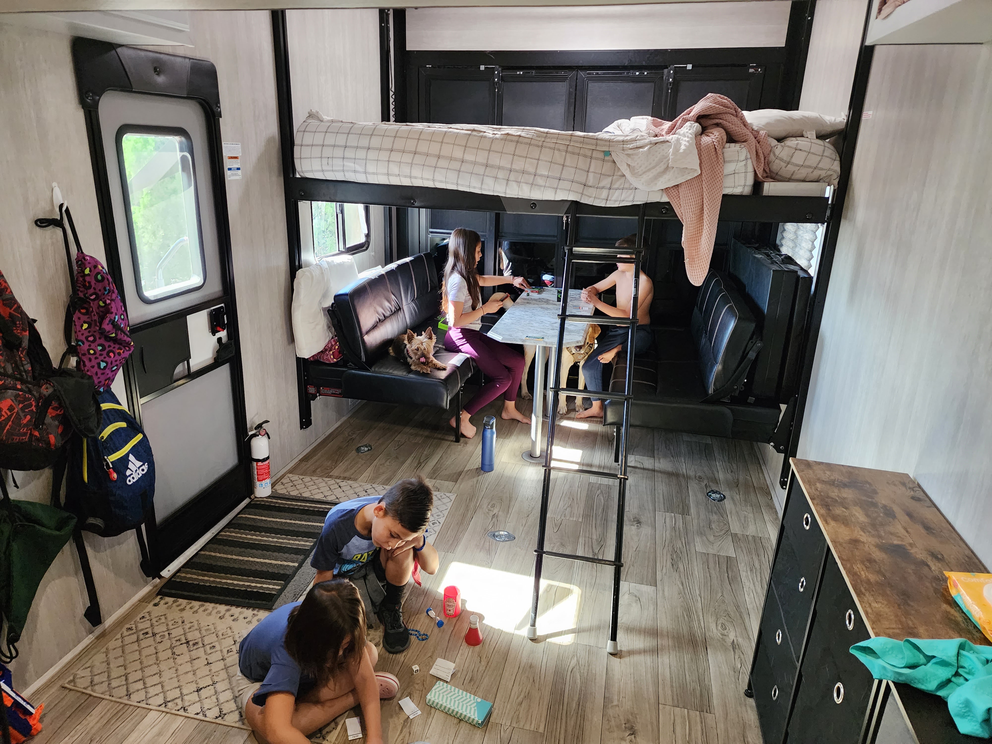 Toy hauler RV Rental 