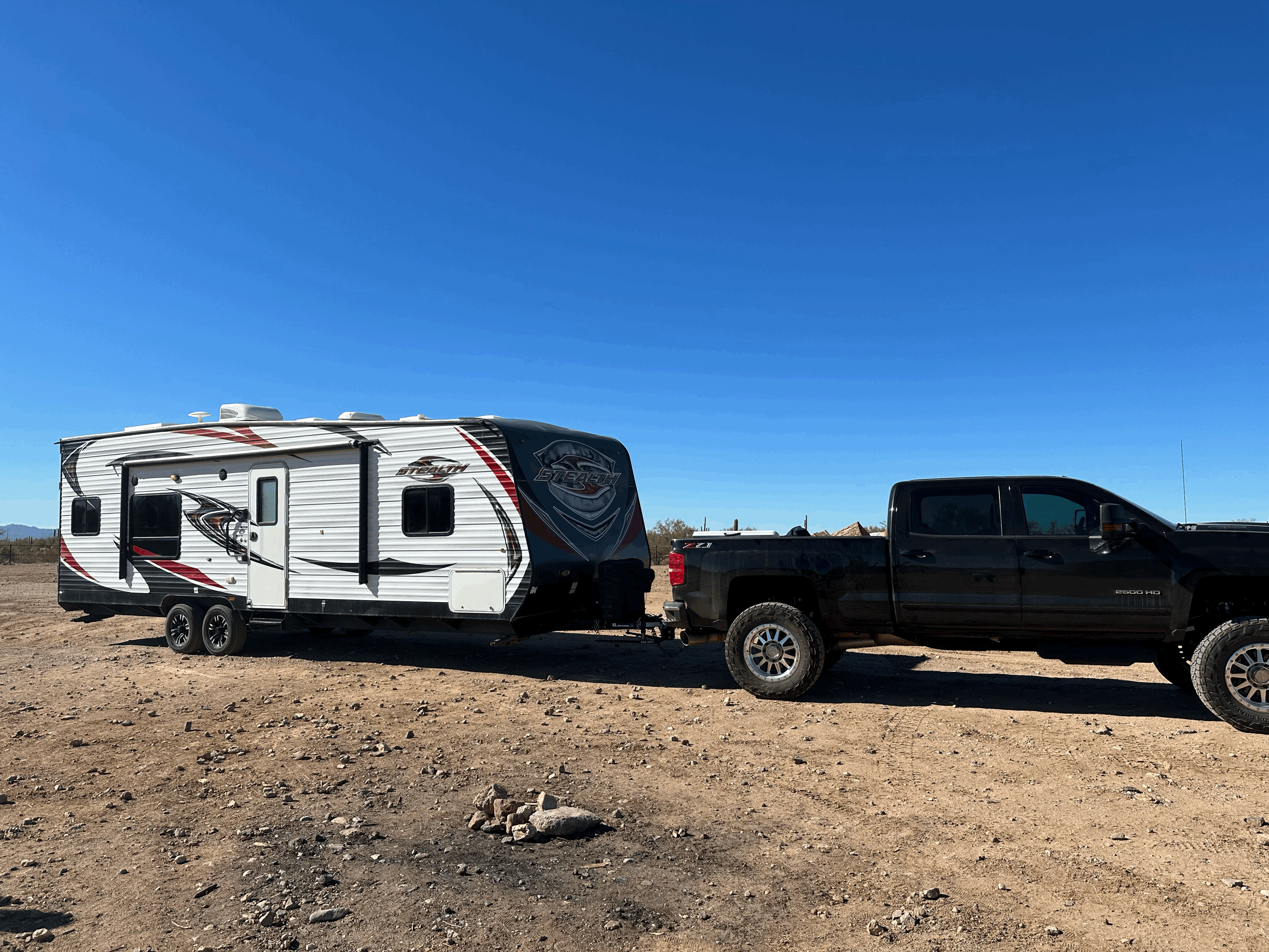 Toy hauler RV Rental 