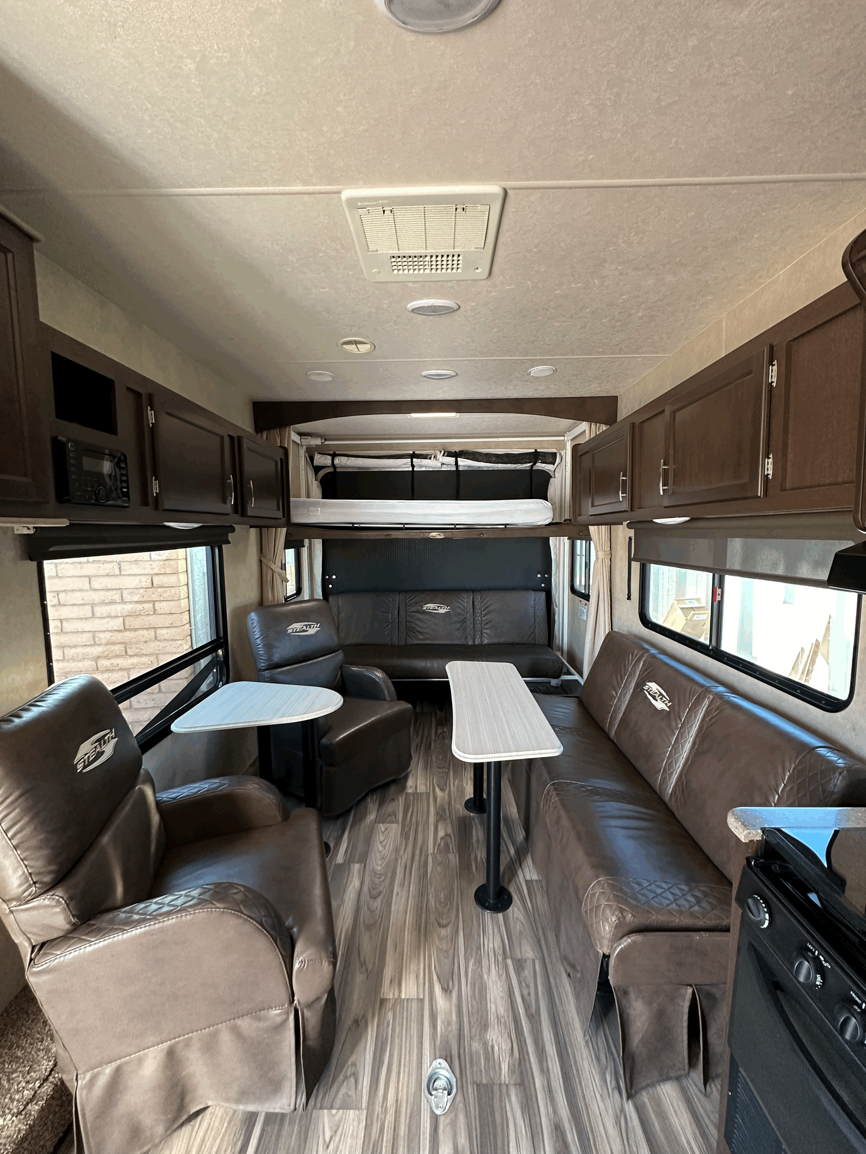 Toy hauler RV Rental 