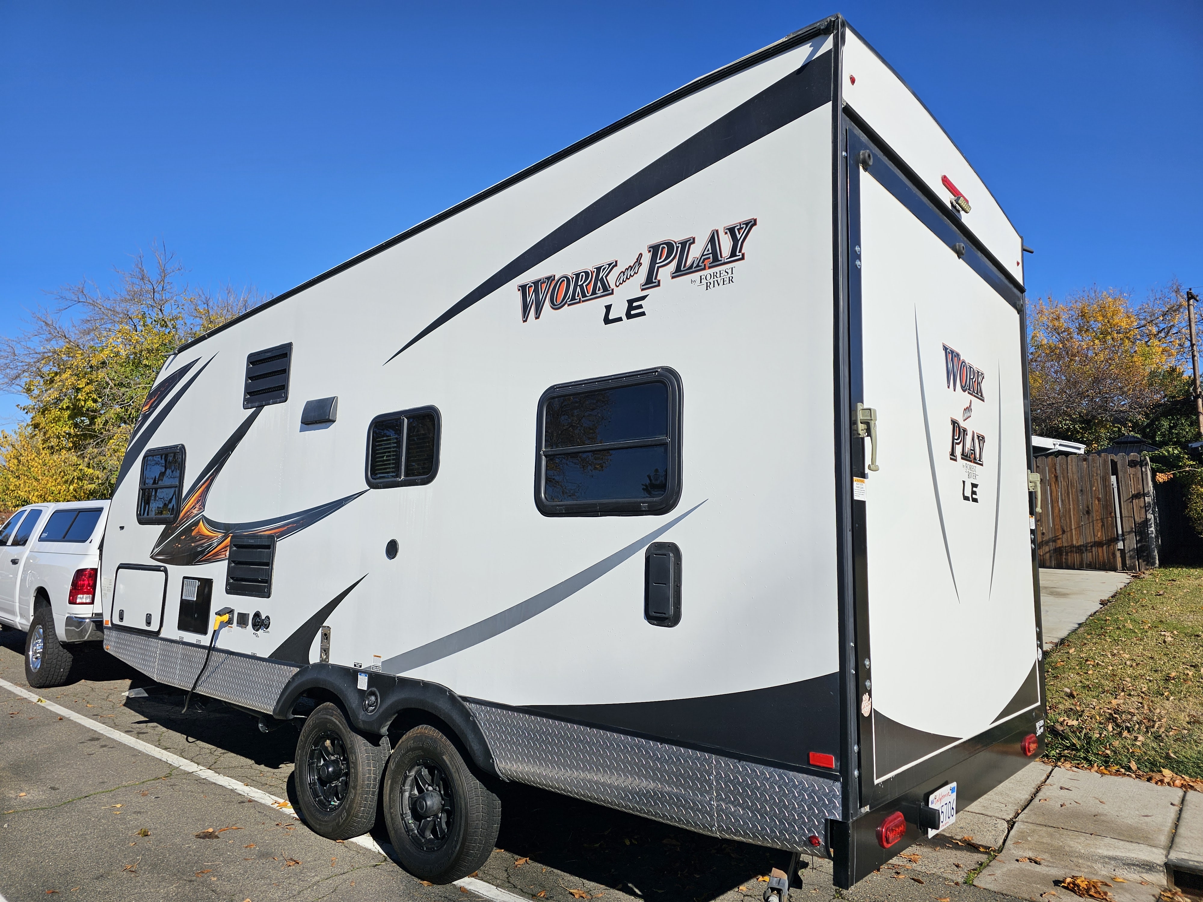 Toy hauler RV Rental 