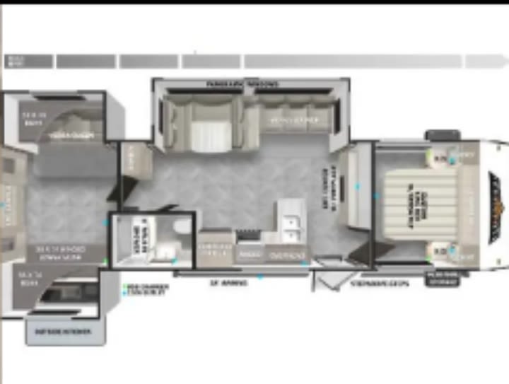 Travel trailer RV Rental 