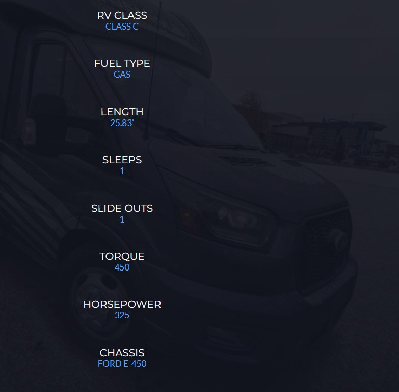 Class C RV Rental 