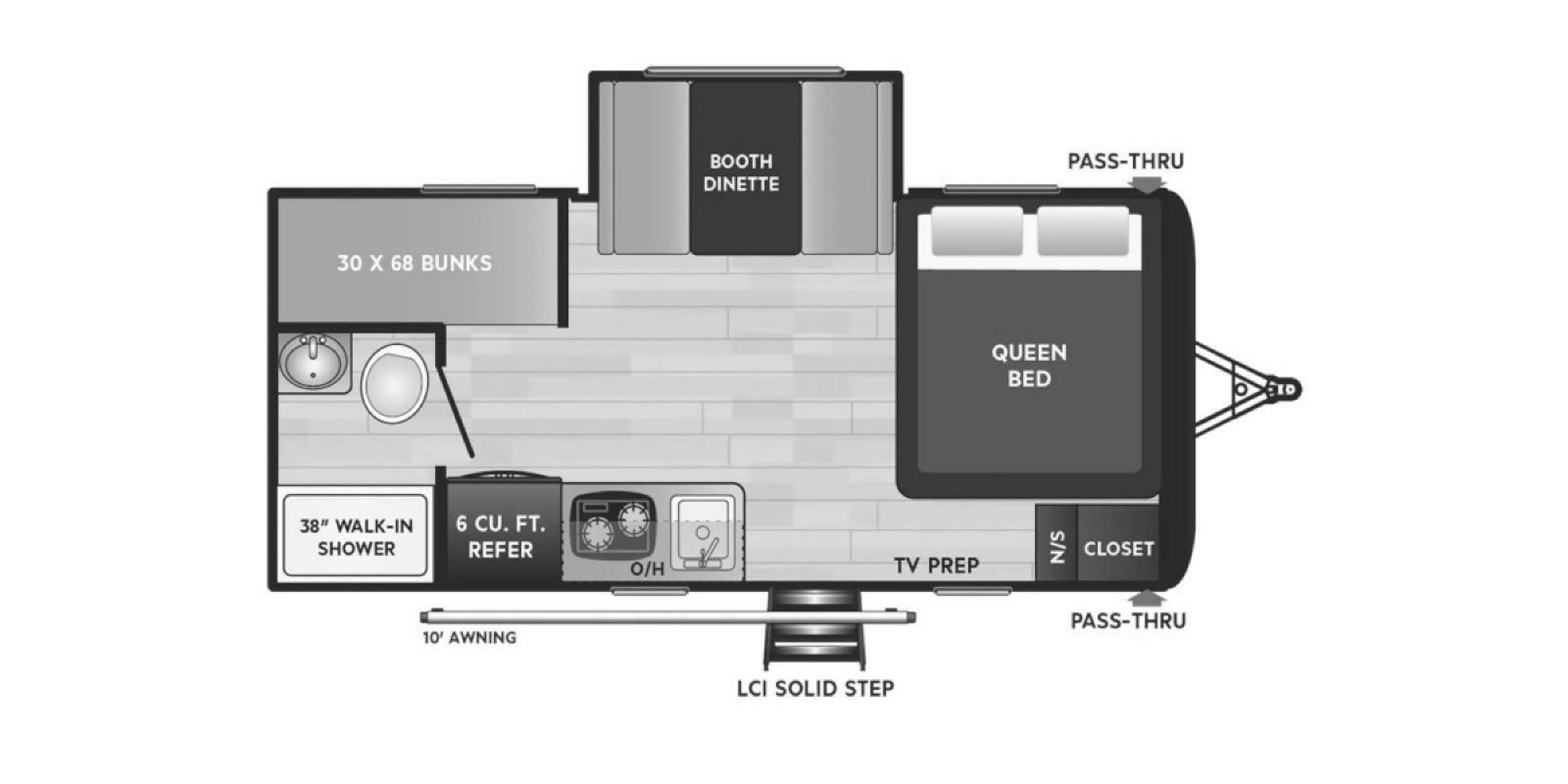 Travel trailer RV Rental 