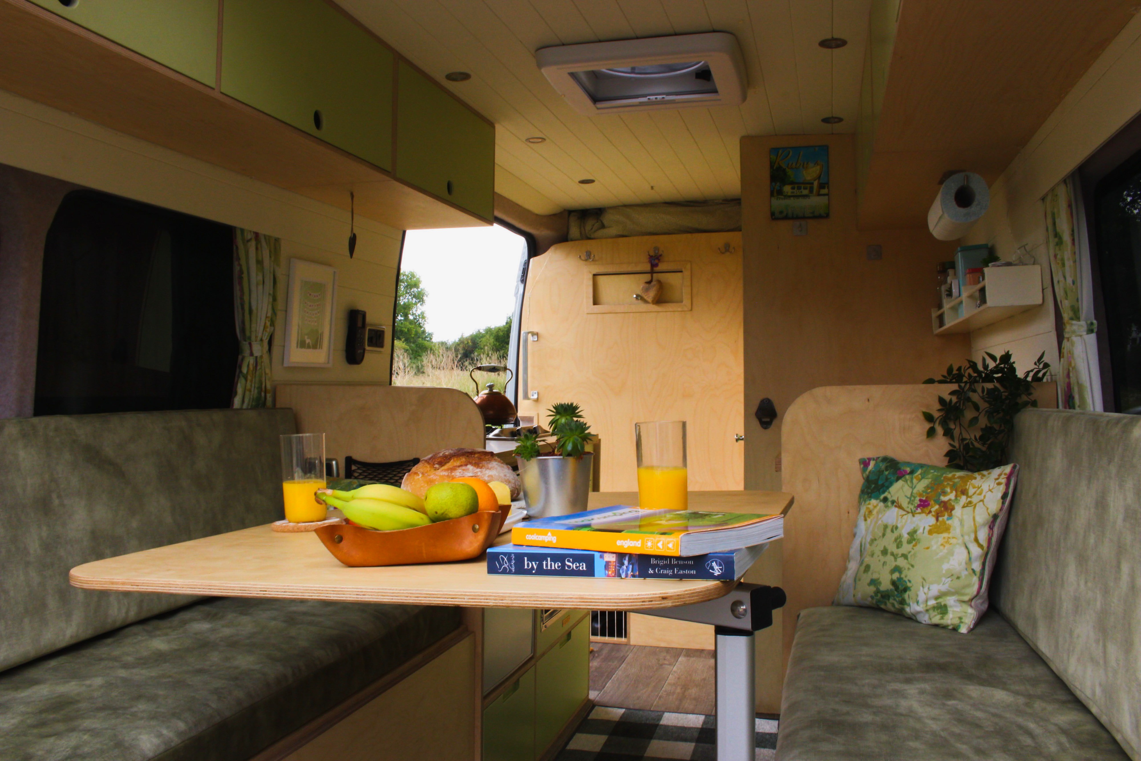 Vincent campervan for hire, Kingston upon Thames Quirky Campers