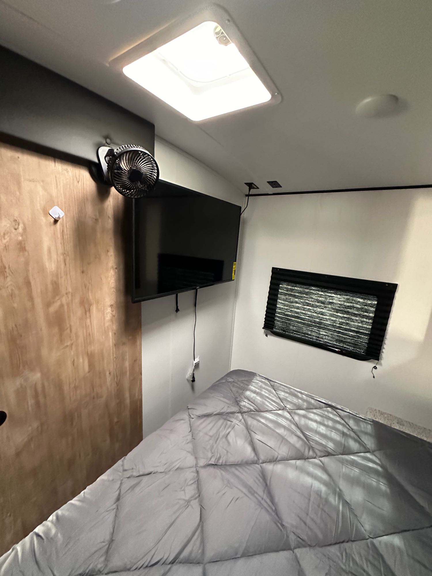 Wall mounted TV. Keystone RV Springdale 2022