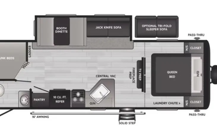 Travel trailer RV Rental 
