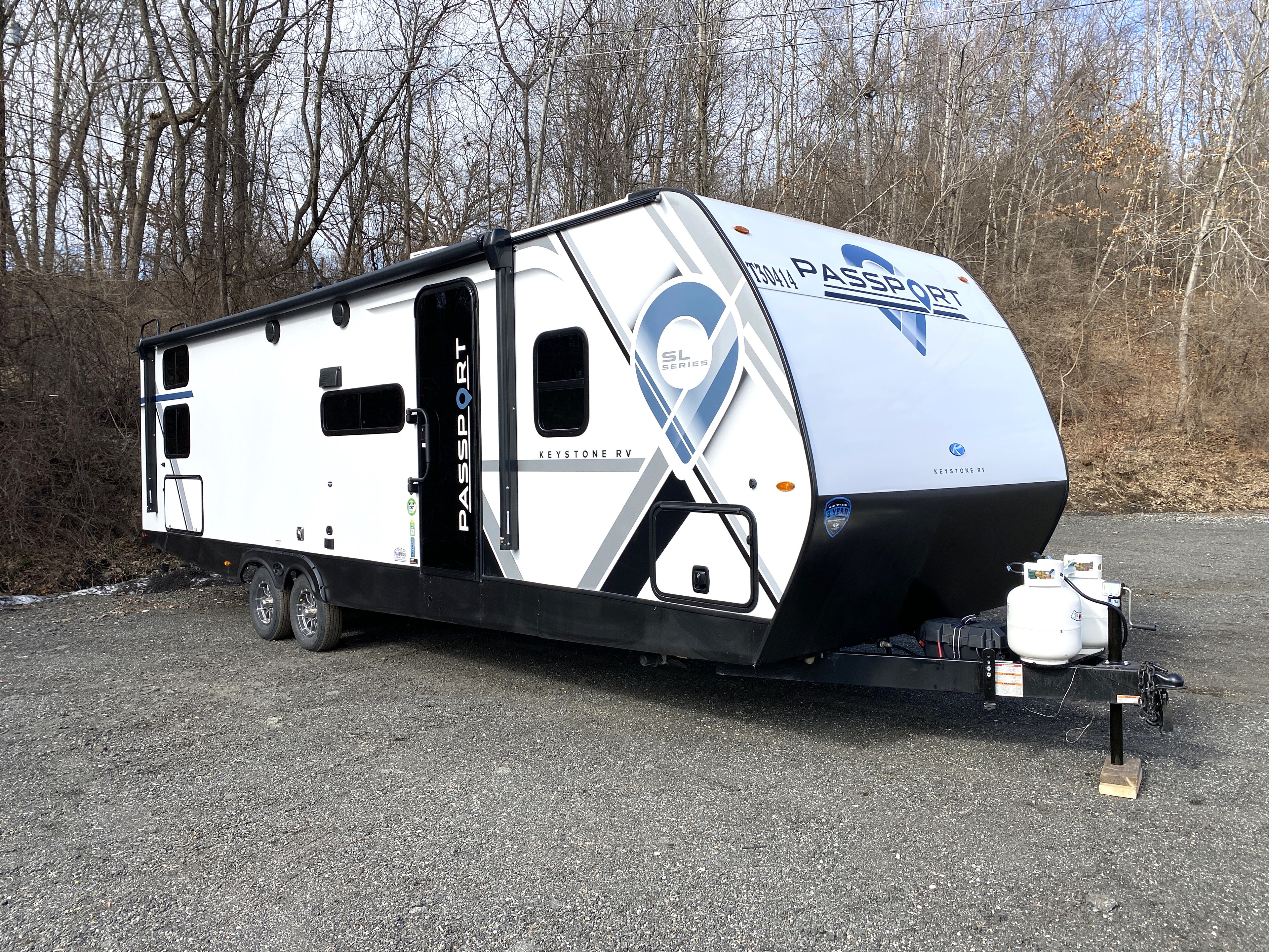 2024 Passport 30′ Quad Bunk w/ Slide Travel Trailer