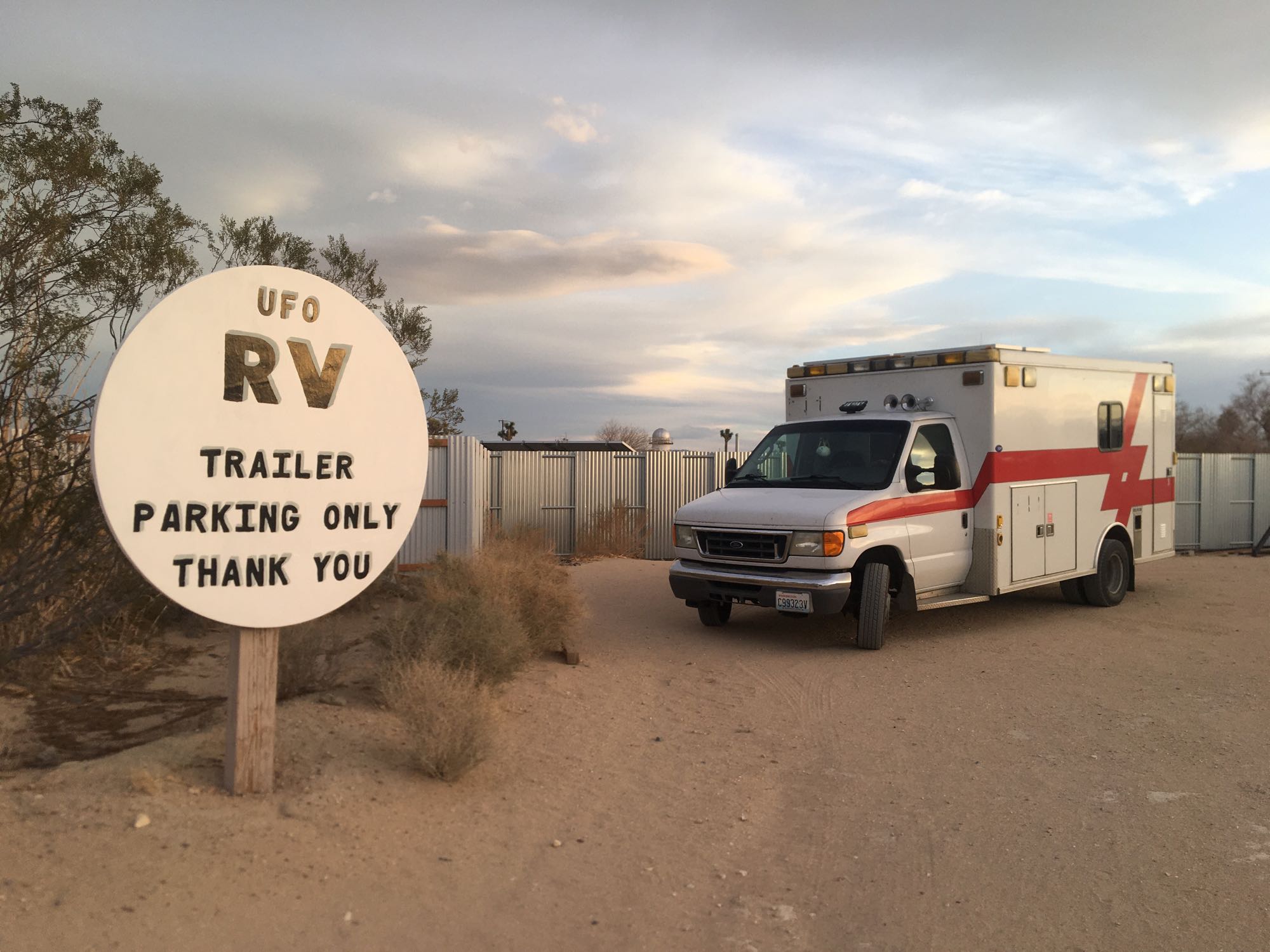 Huey the Retired Ambulance