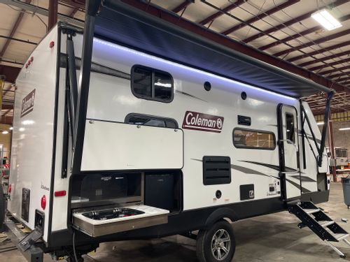 Maria's 2021 Dutchmen Coleman Light LX 23' bunkhouse