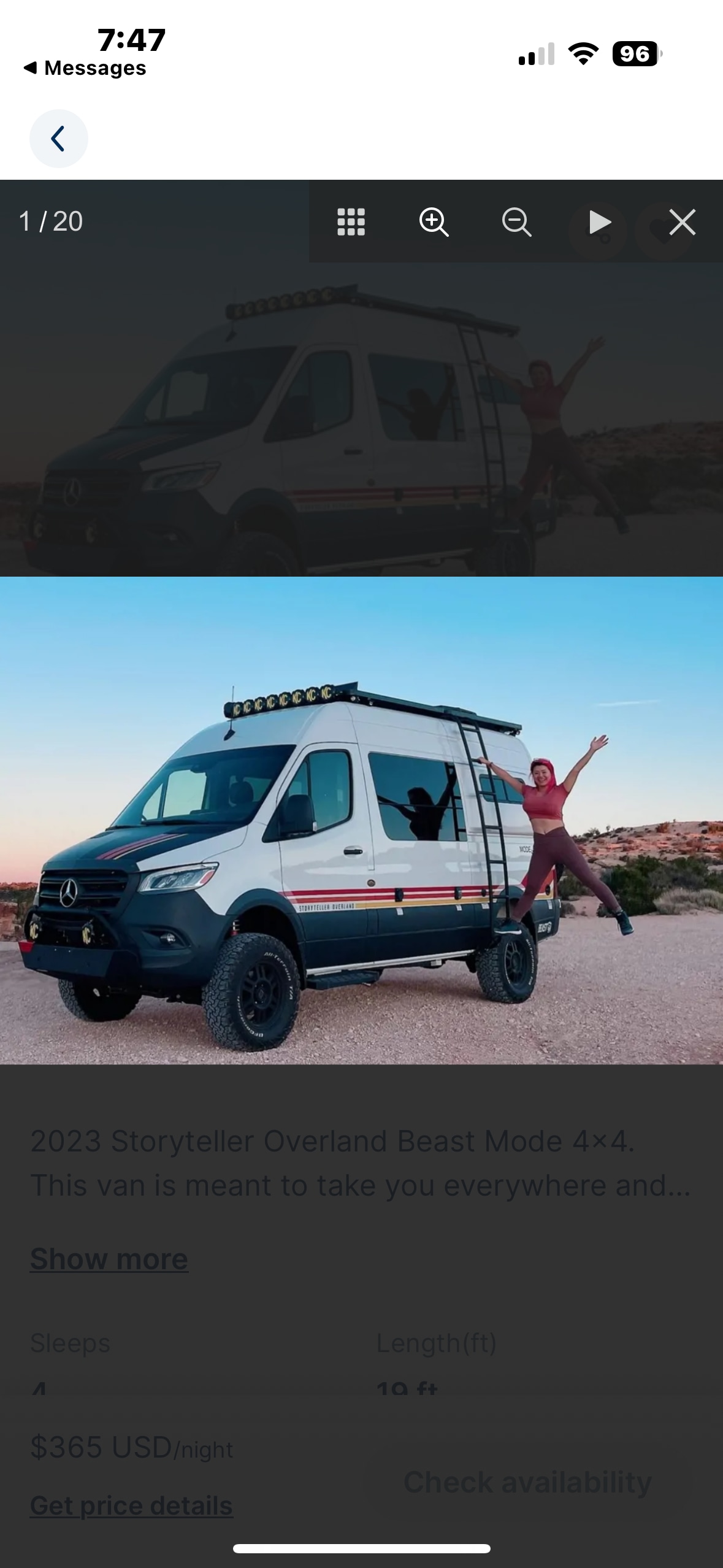 New 2023 Storyteller Overland Beast Mode 4x4 MB Sprinter FREE MILEAGE/PETS