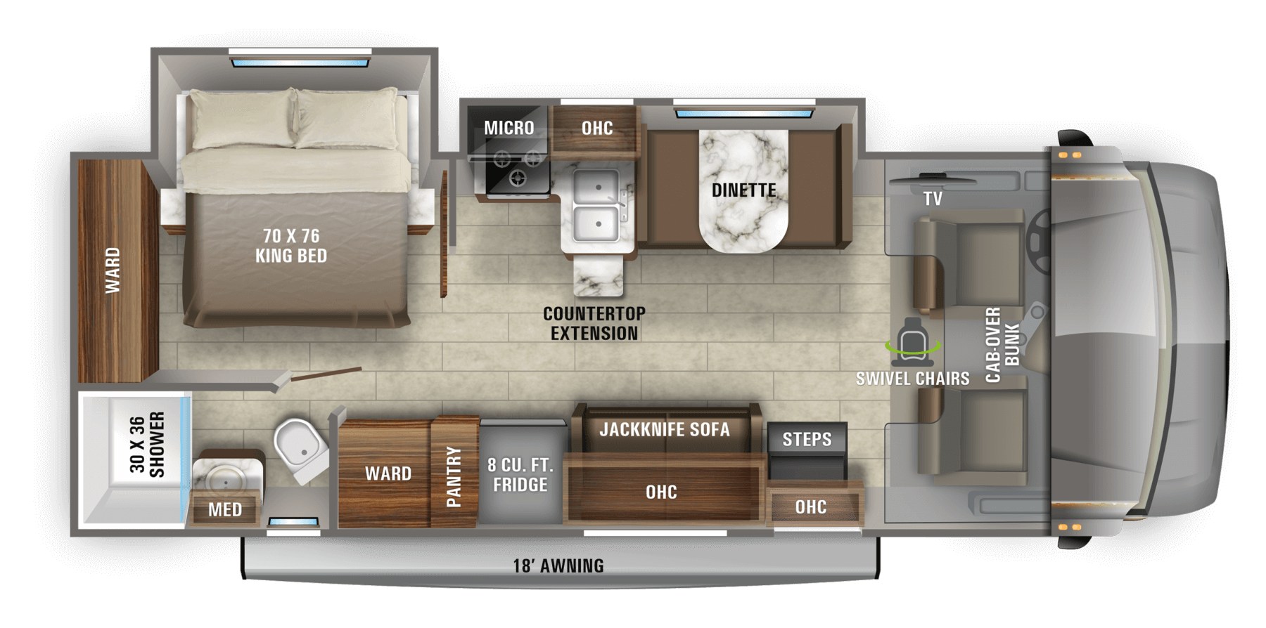 Class C RV Rental 