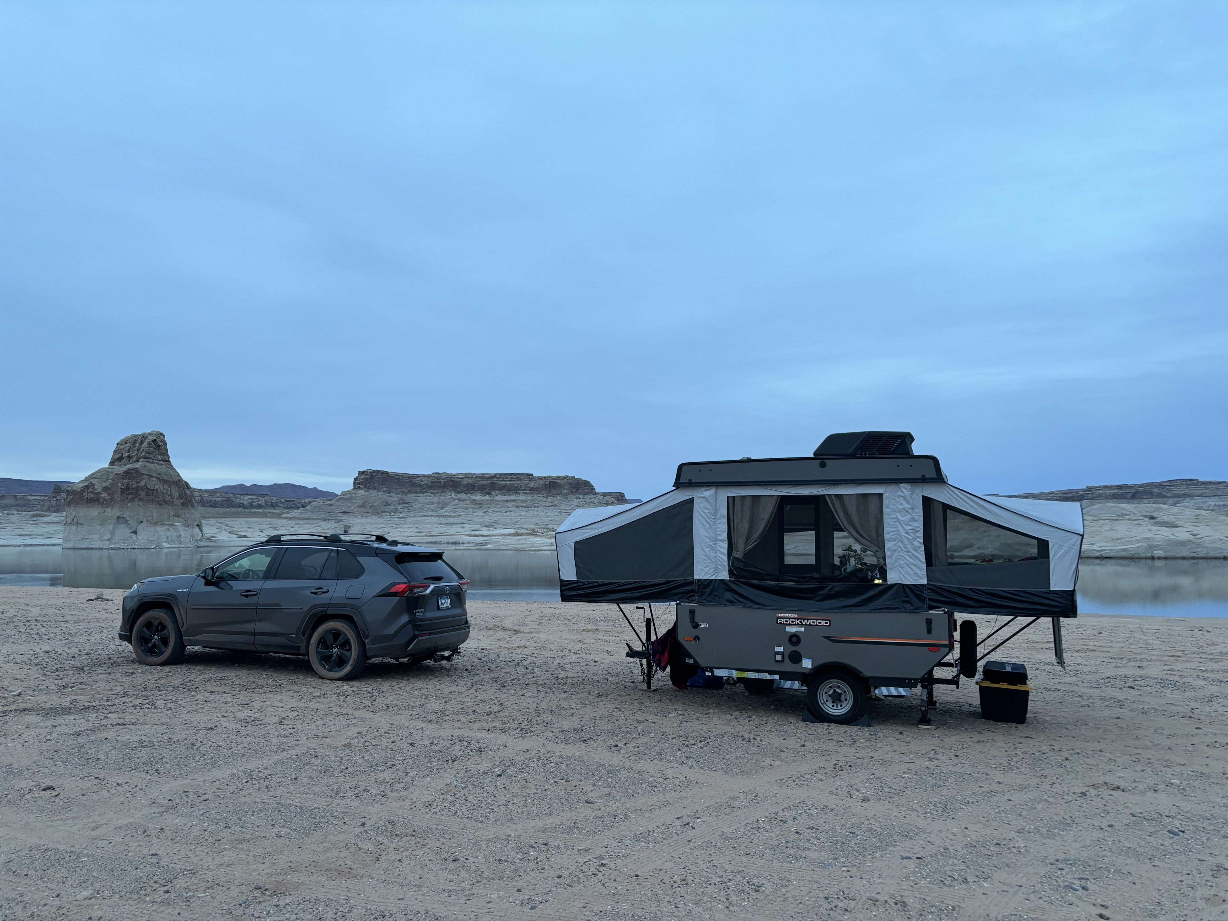 Folding trailer RV Rental 