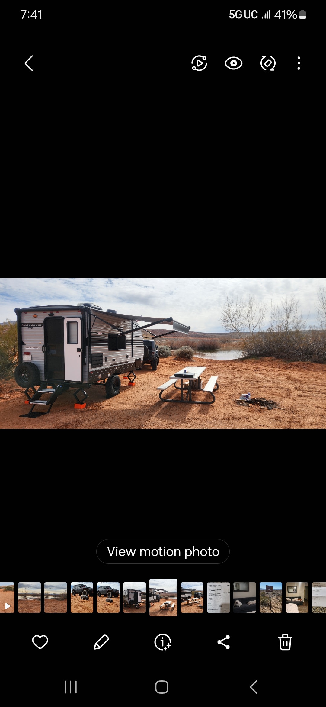 Travel trailer RV Rental 