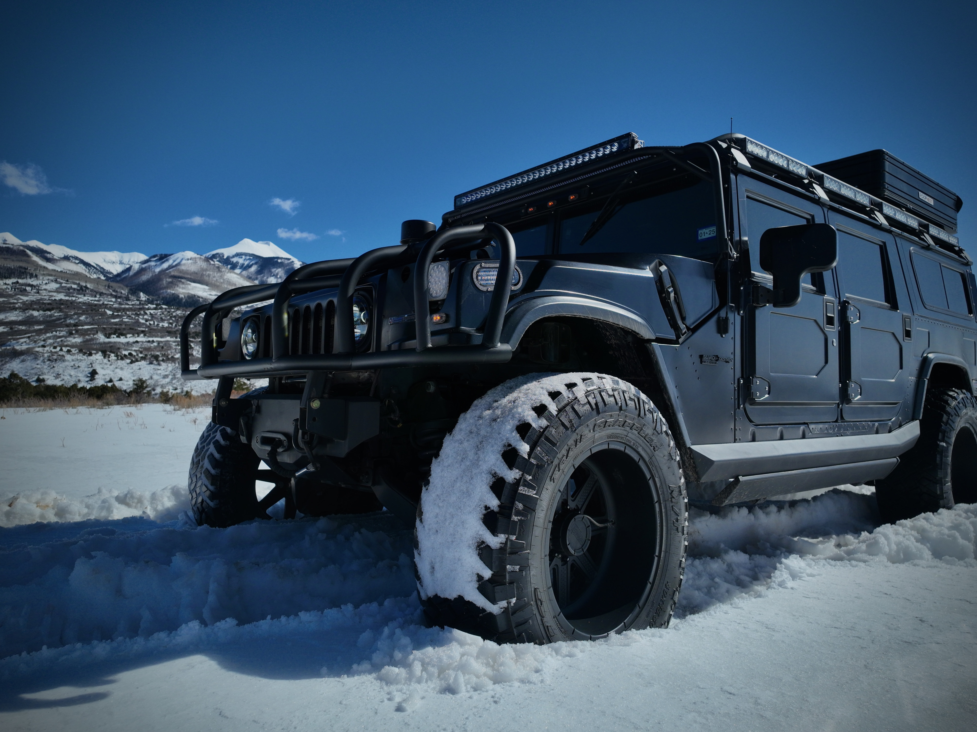 Snow Peak - hummer  Photos | 2006 hummer h1 Truck Camper Rental in Moab, UT