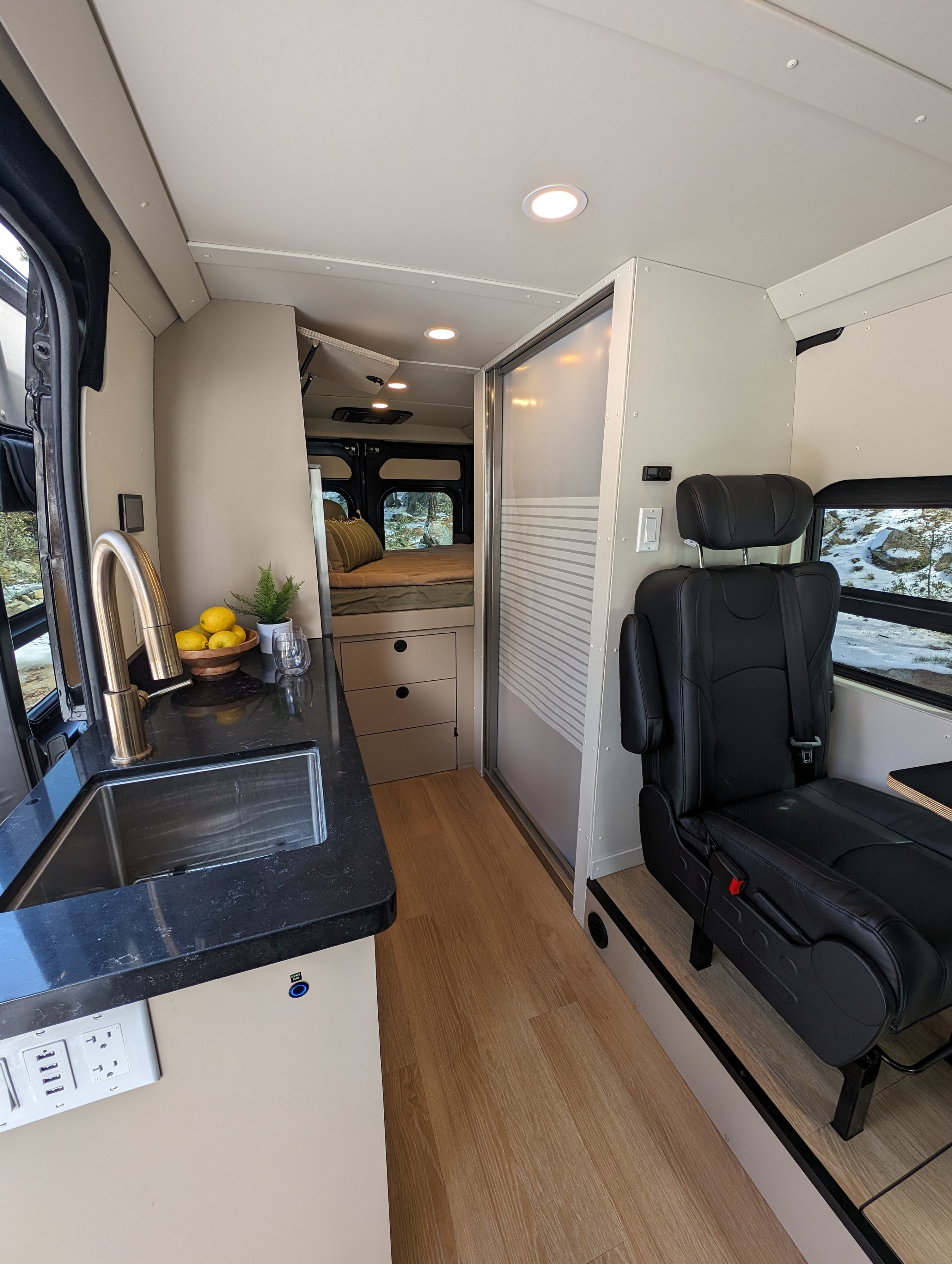 Luxury 4 Season Off Grid Camper Van