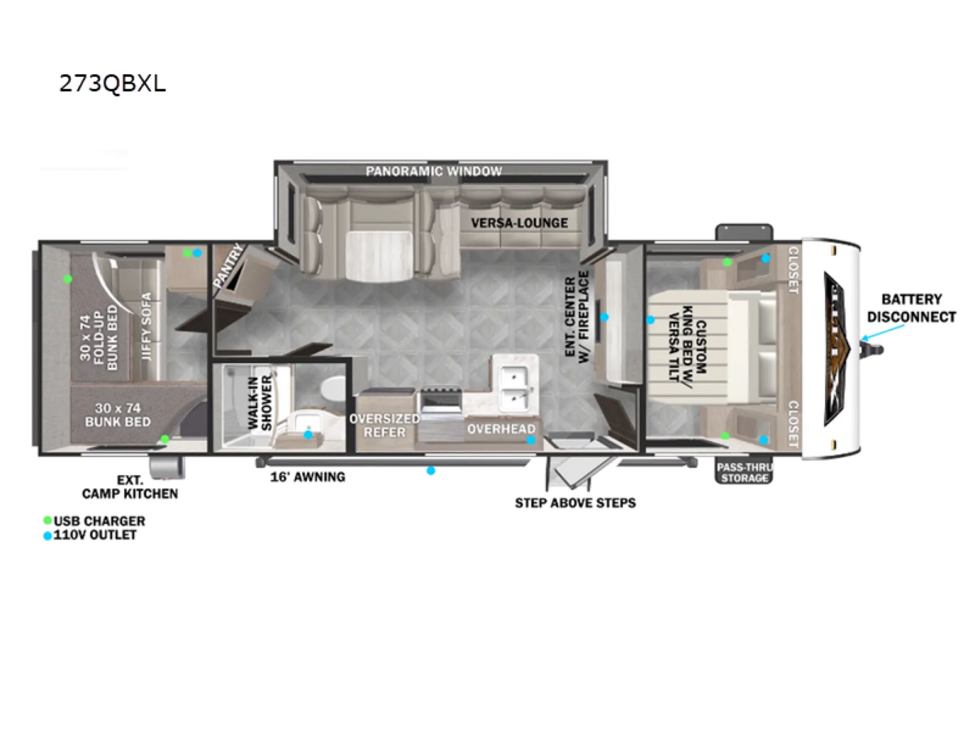 Travel trailer RV Rental 