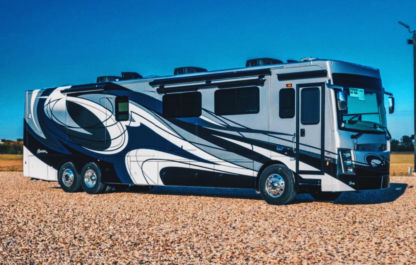 "Midnight" Brand New 2023 Forest River Berkshire XLT 45A