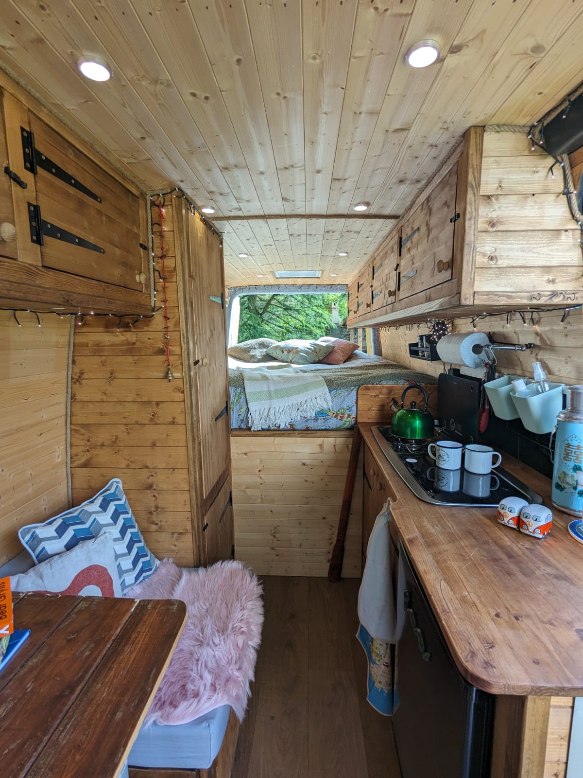 Reggie campervan for hire, Langholm Quirky Campers